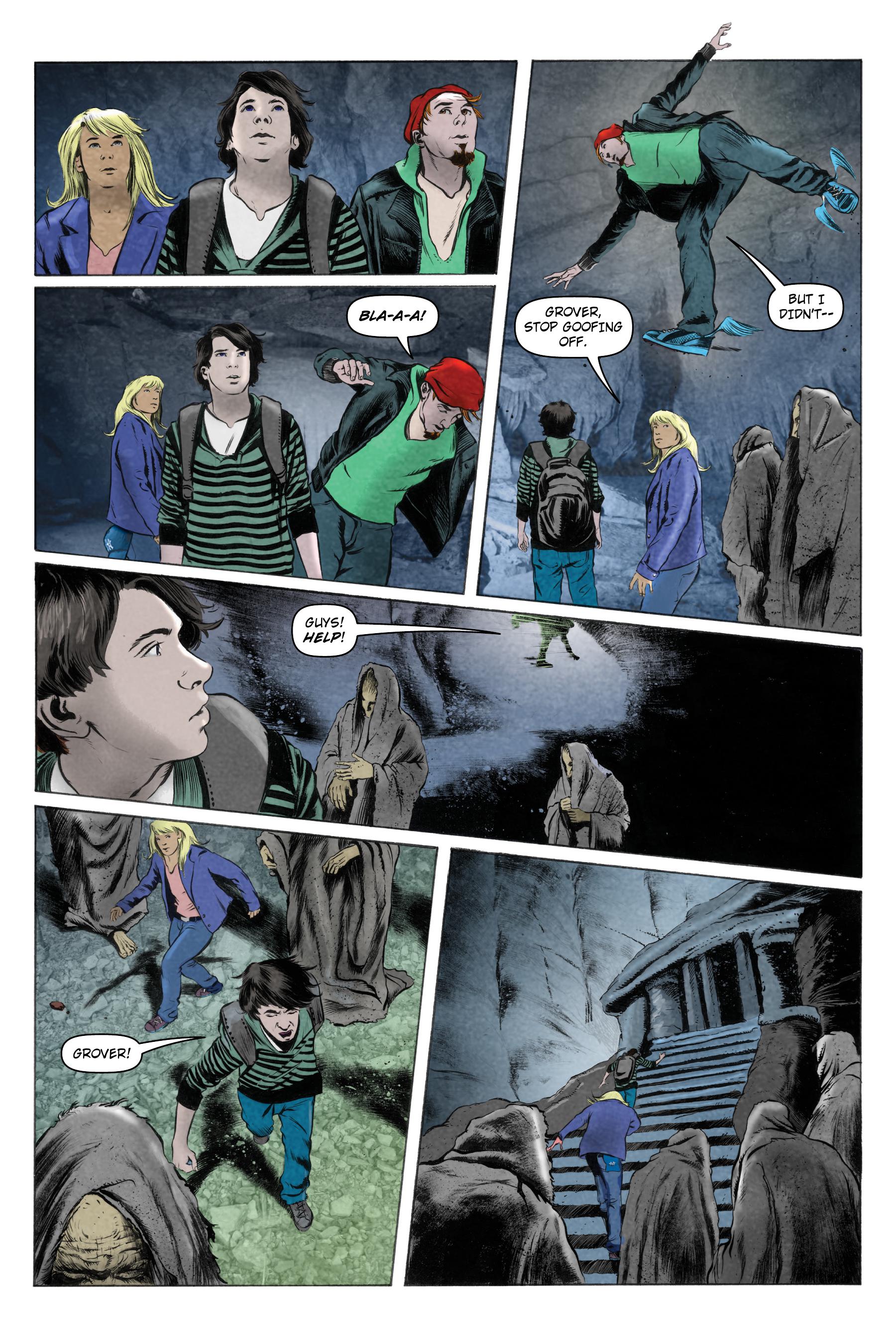 Read online Percy Jackson and the Olympians comic -  Issue # TBP 1 - 99