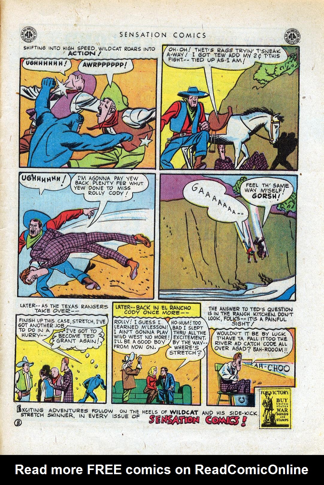 Read online Sensation (Mystery) Comics comic -  Issue #41 - 49