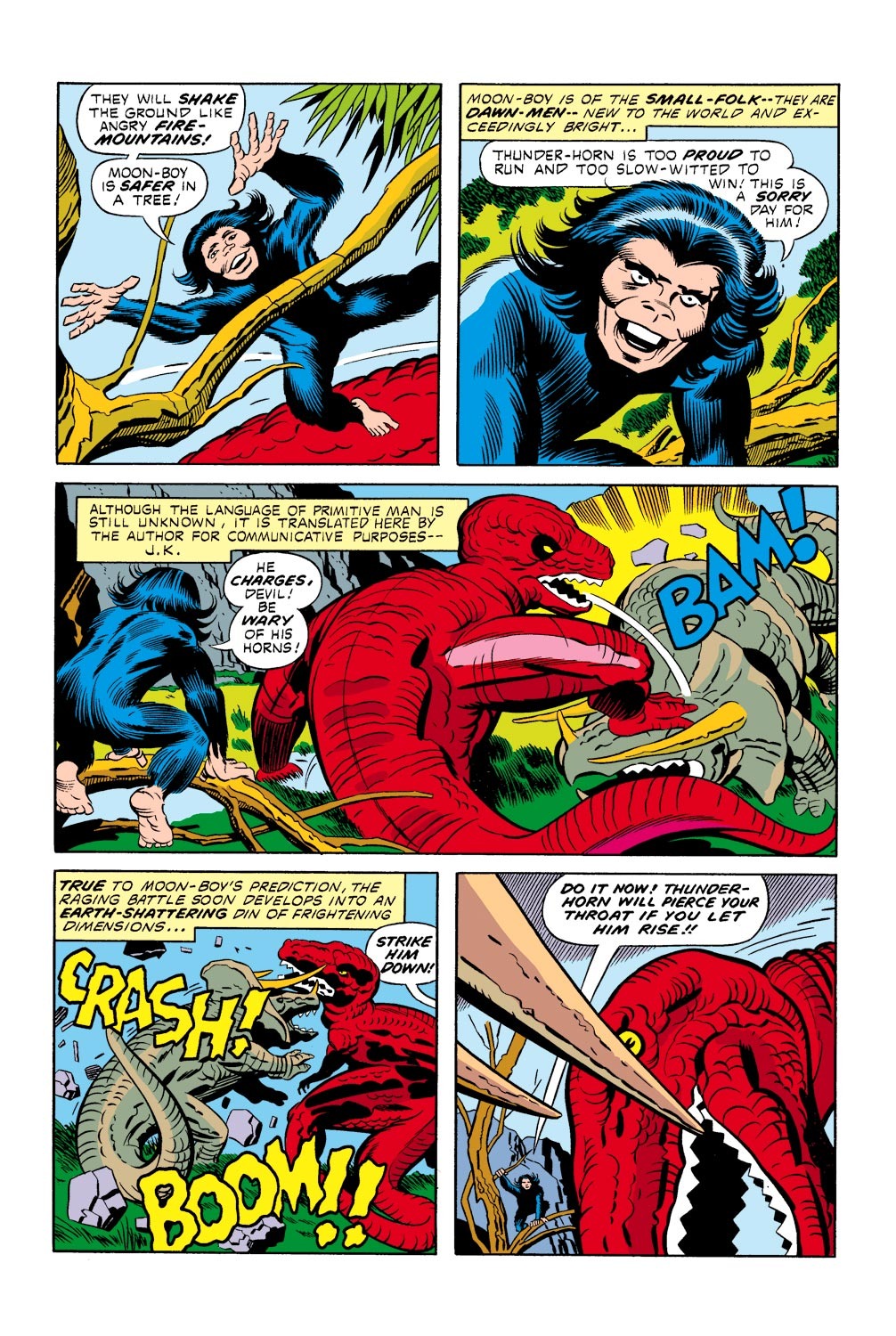 Read online Devil Dinosaur comic -  Issue #1 - 4