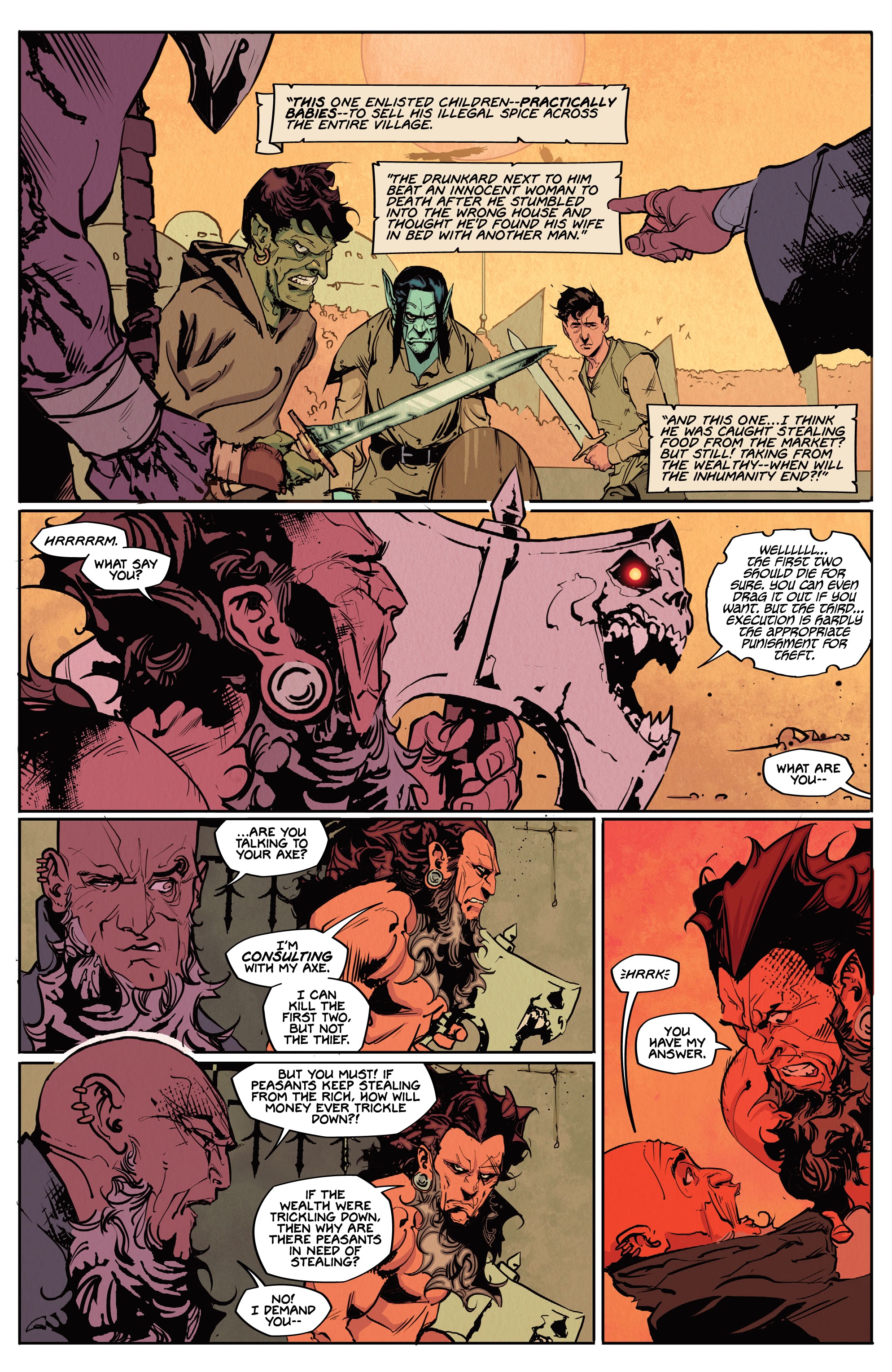 Read online Barbaric comic -  Issue #1 - 6