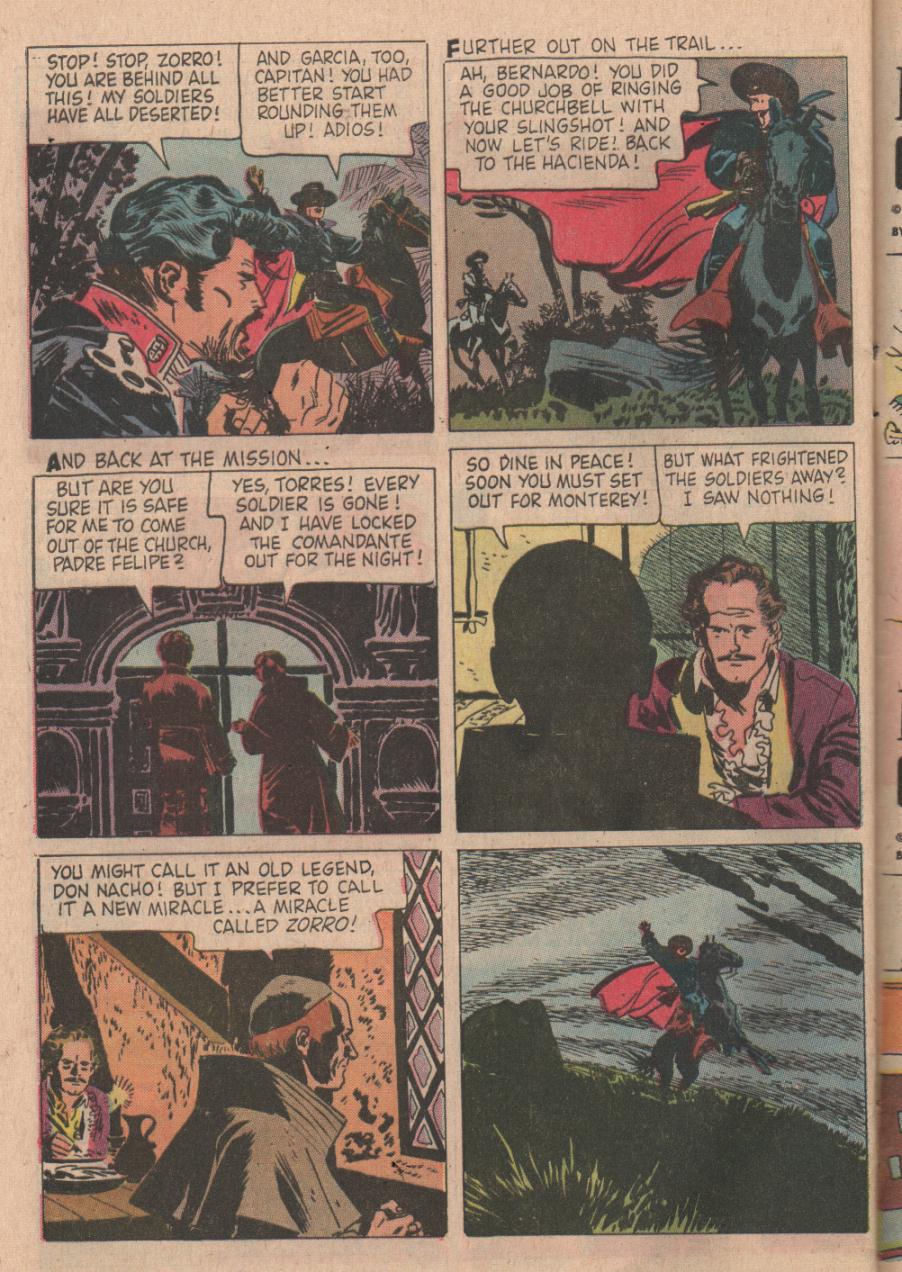 Read online Zorro (1966) comic -  Issue #9 - 28