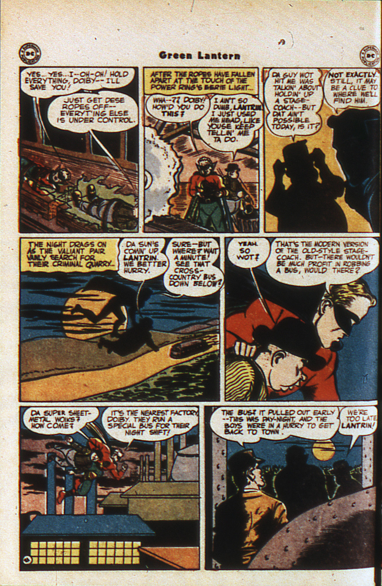 Read online Green Lantern (1941) comic -  Issue #22 - 11