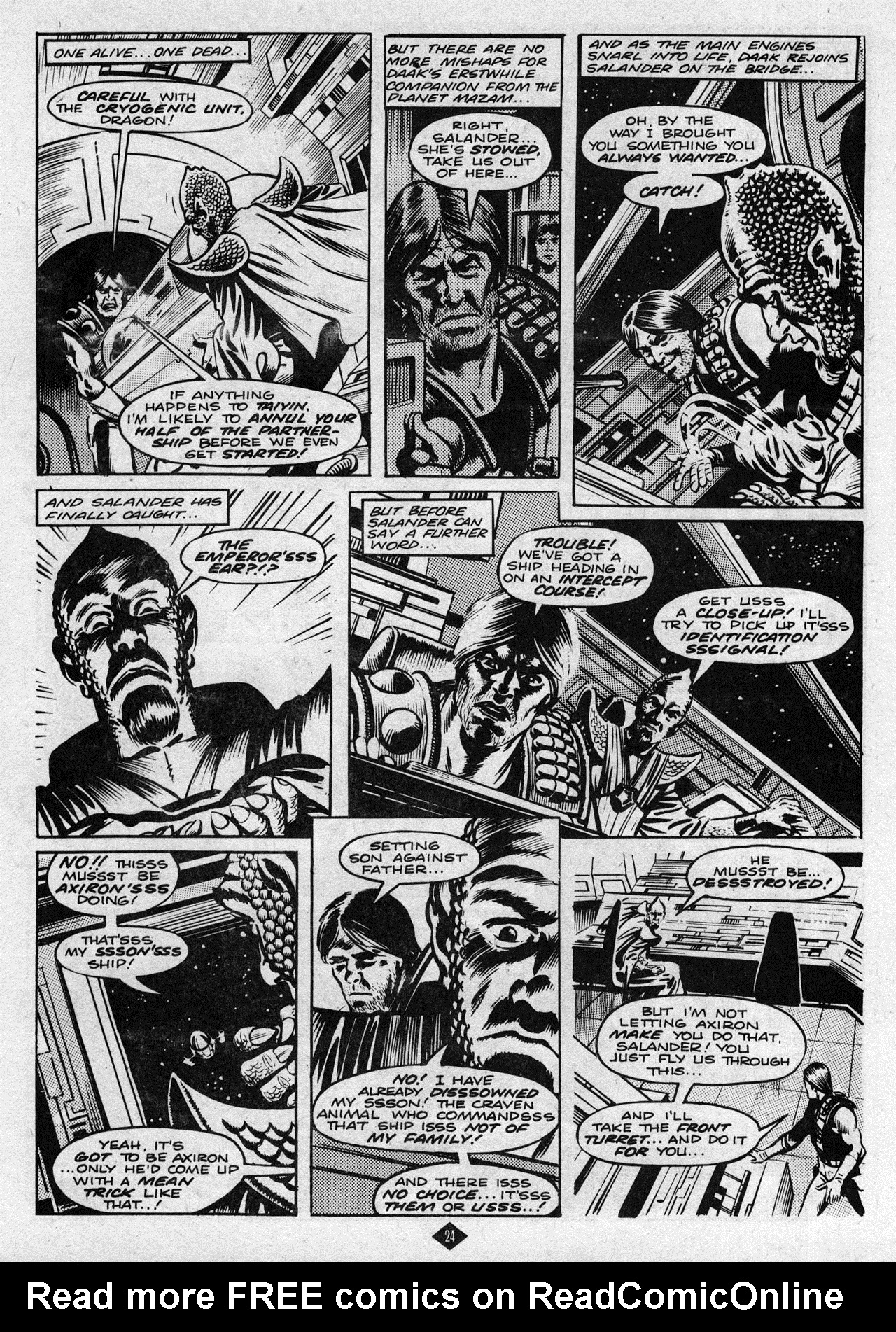 Read online Captain Britain (1985) comic -  Issue #8 - 24
