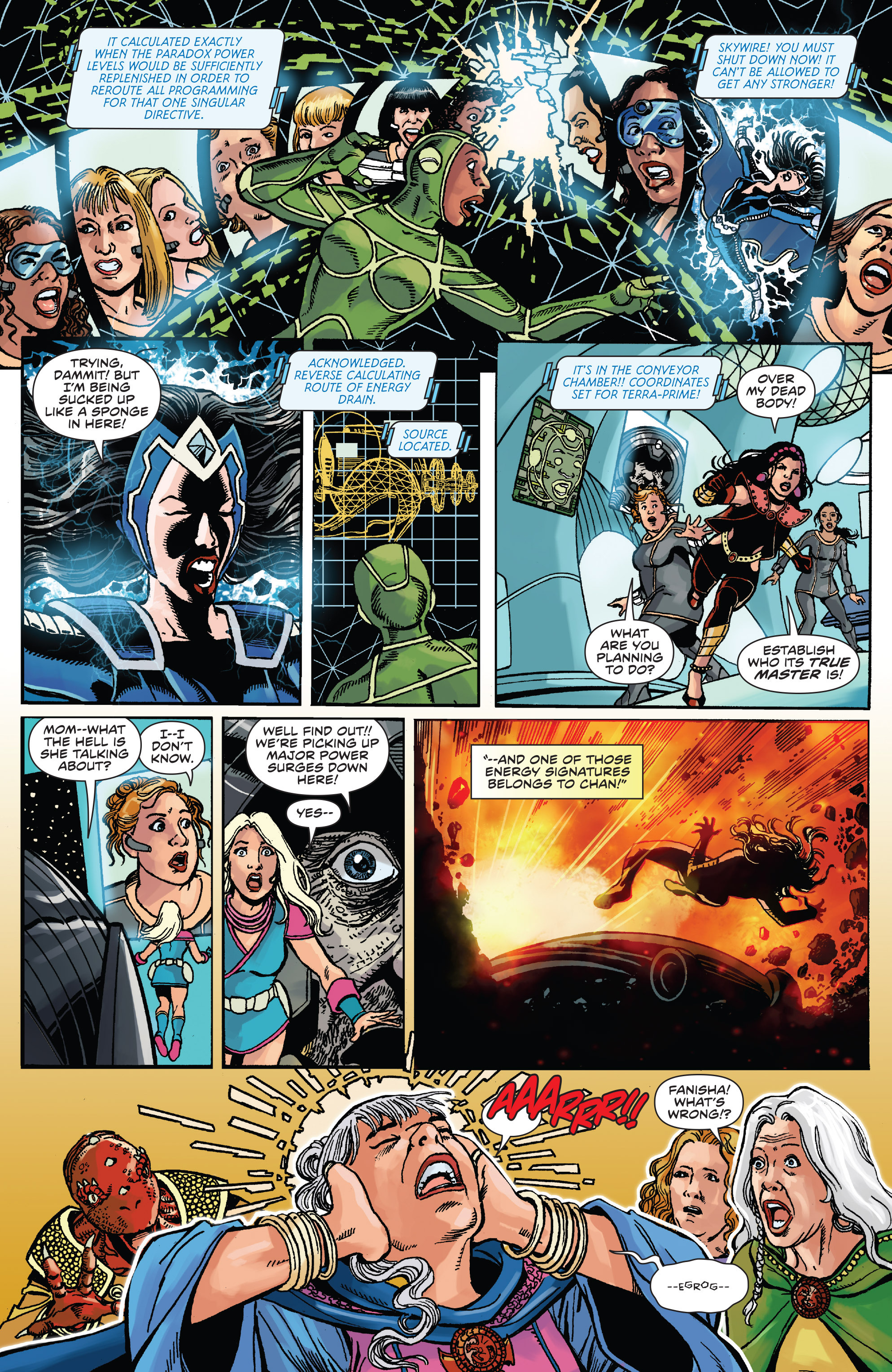 Read online George Pérez's Sirens comic -  Issue #4 - 19