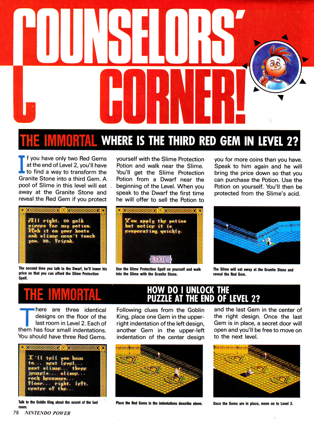 Read online Nintendo Power comic -  Issue #23 - 85