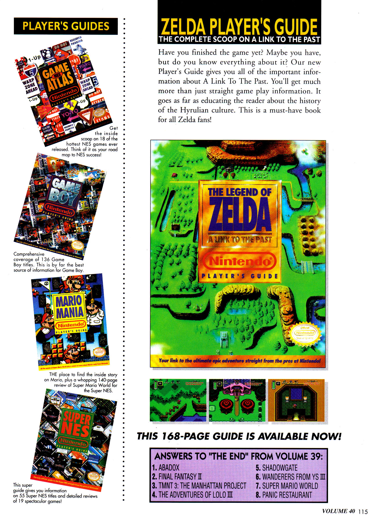 Read online Nintendo Power comic -  Issue #40 - 126