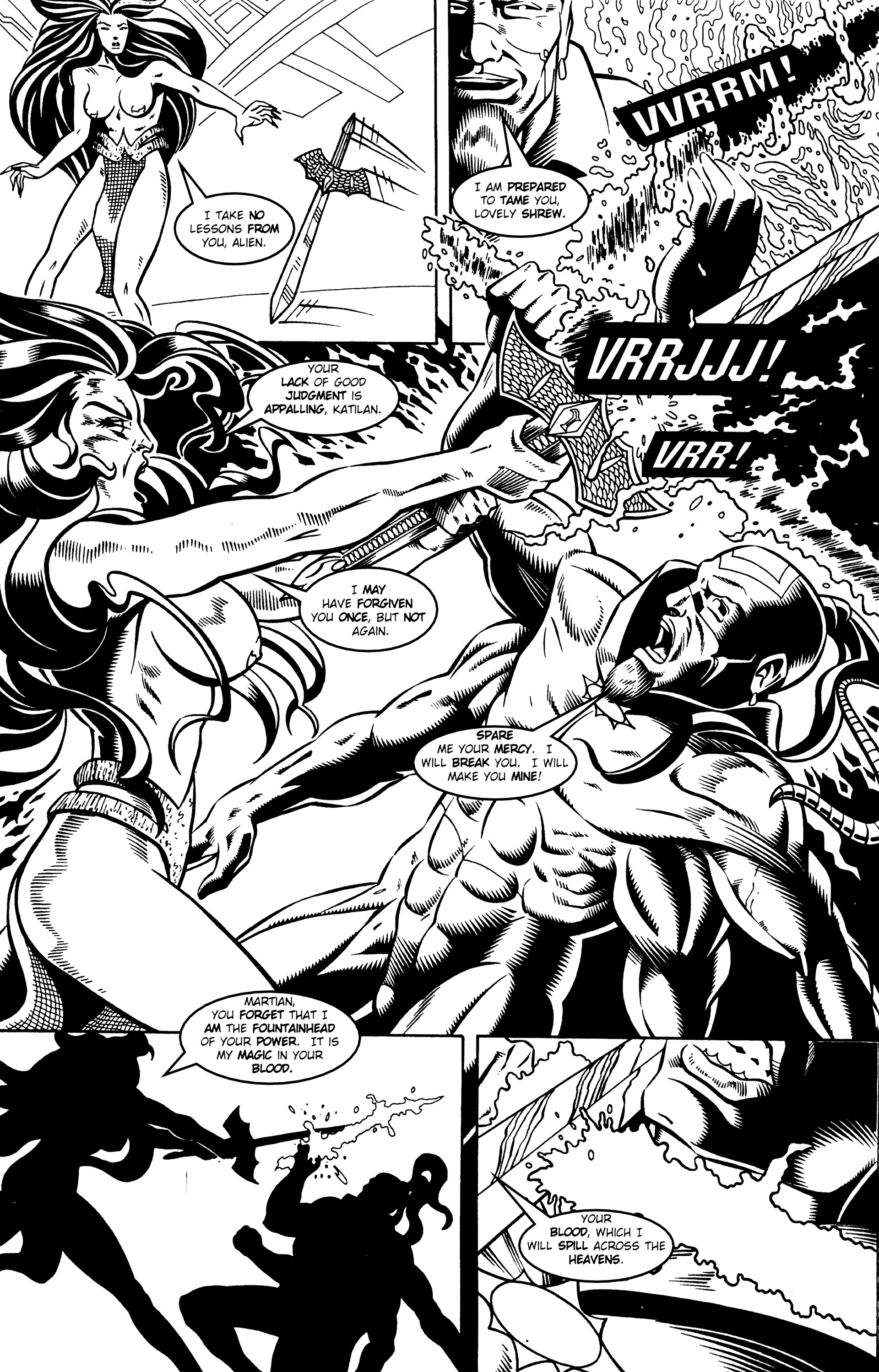 Read online Vamperotica comic -  Issue #30 - 9