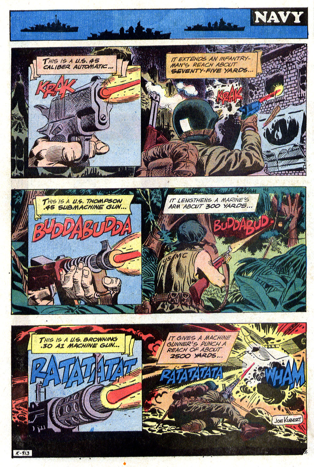 Read online Our Army at War (1952) comic -  Issue #246 - 24