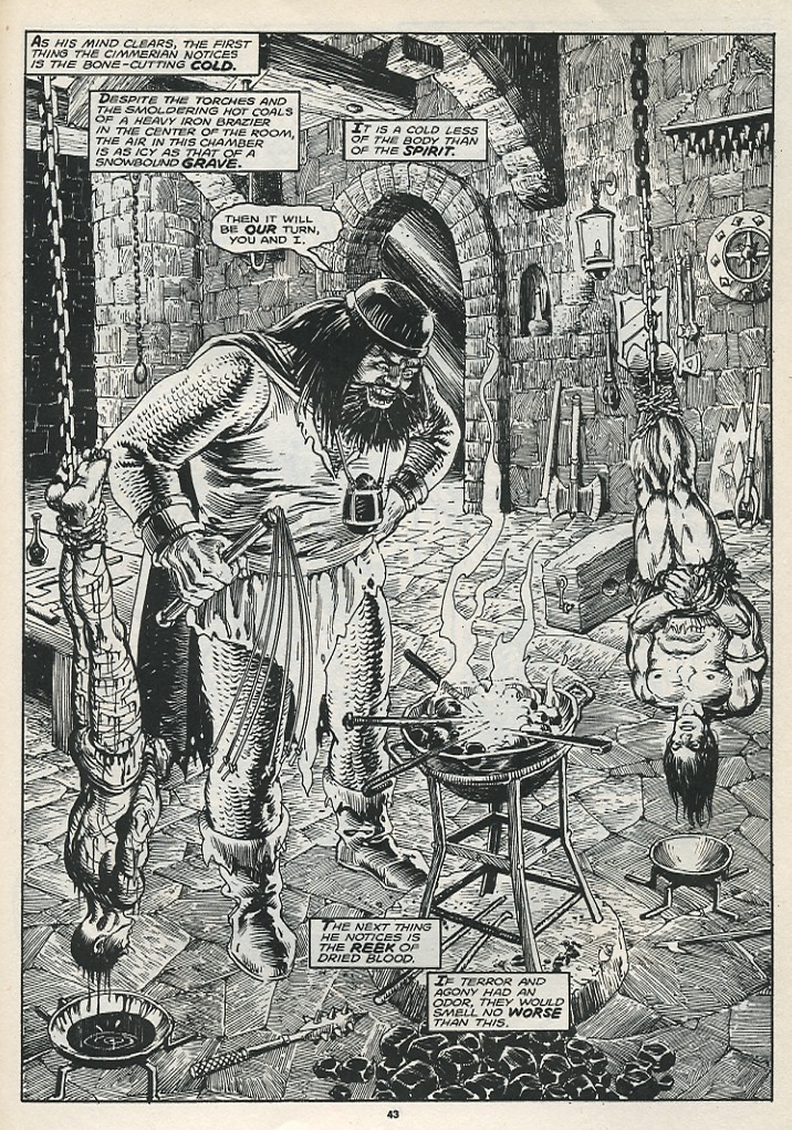 Read online The Savage Sword Of Conan comic -  Issue #174 - 45