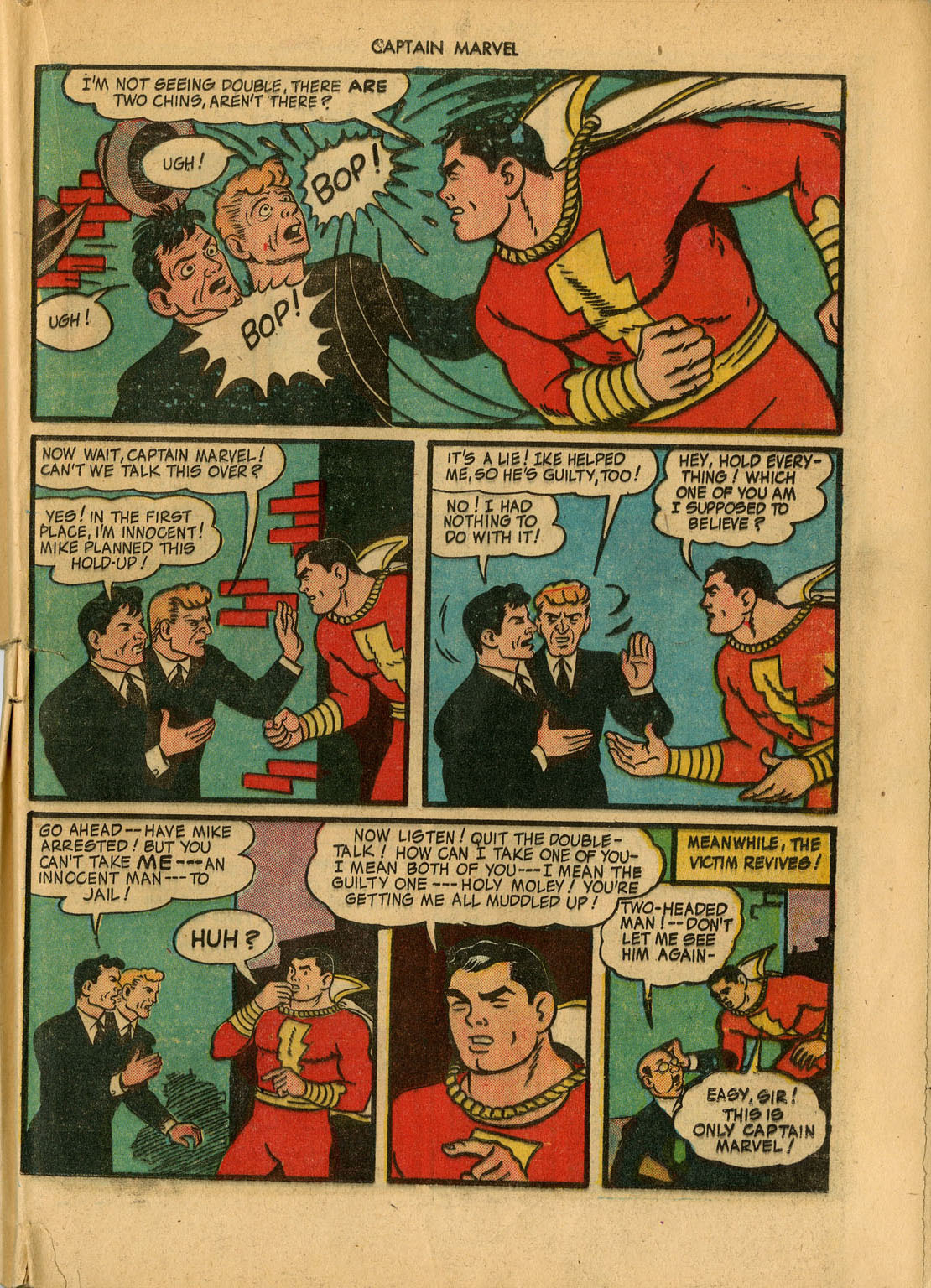 Read online Captain Marvel Adventures comic -  Issue #37 - 37
