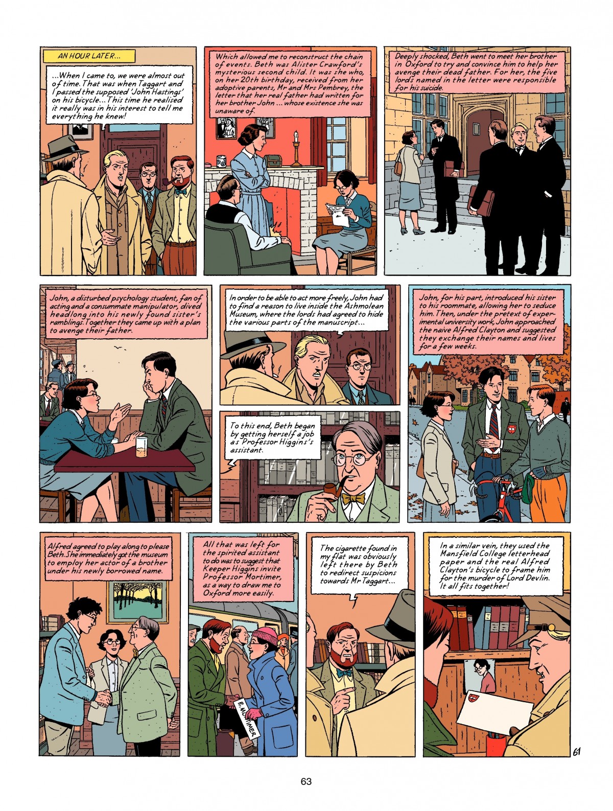 Read online Blake & Mortimer comic -  Issue #18 - 63