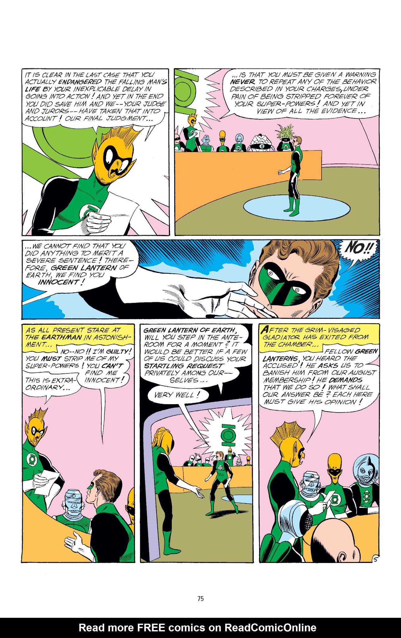 Read online Green Lantern: A Celebration of 75 Years comic -  Issue # TPB (Part 1) - 77
