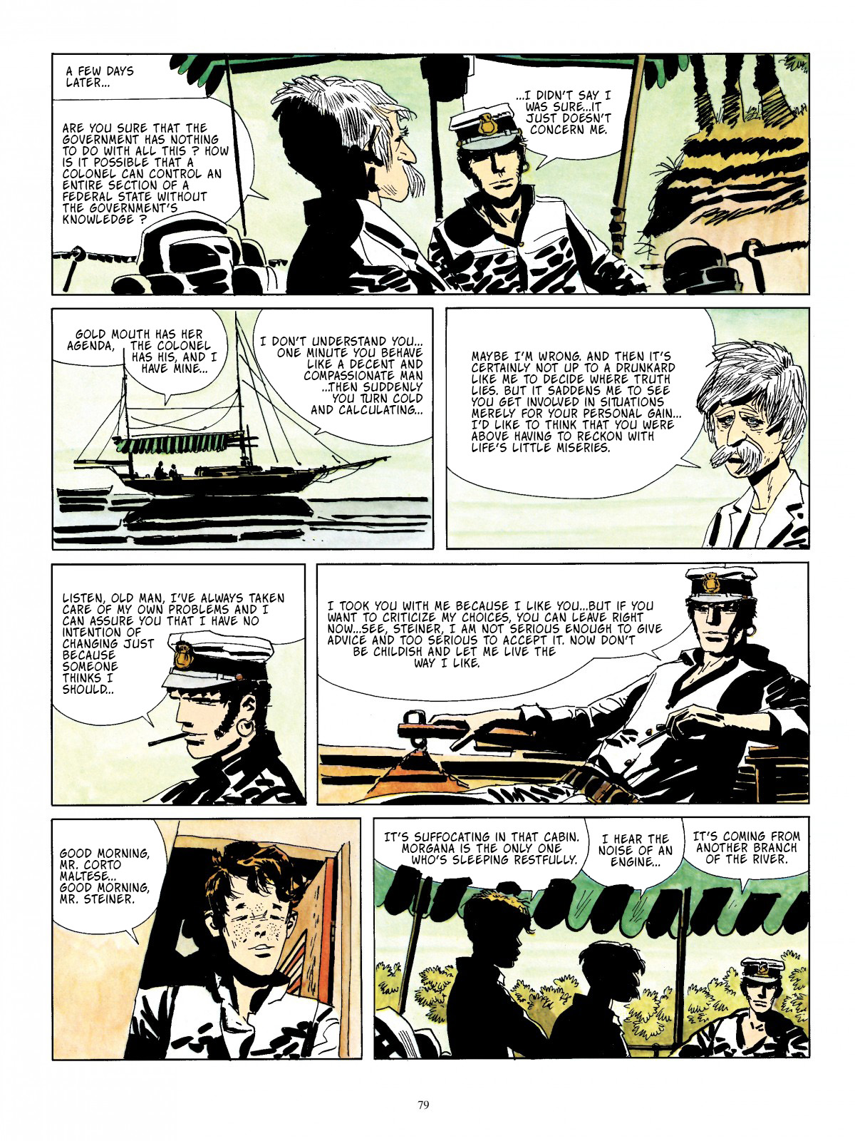 Read online Corto Maltese comic -  Issue # TPB 3 - 66