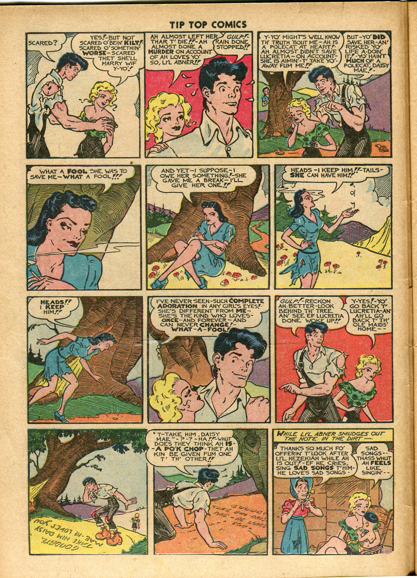 Read online Tip Top Comics comic -  Issue #94 - 6
