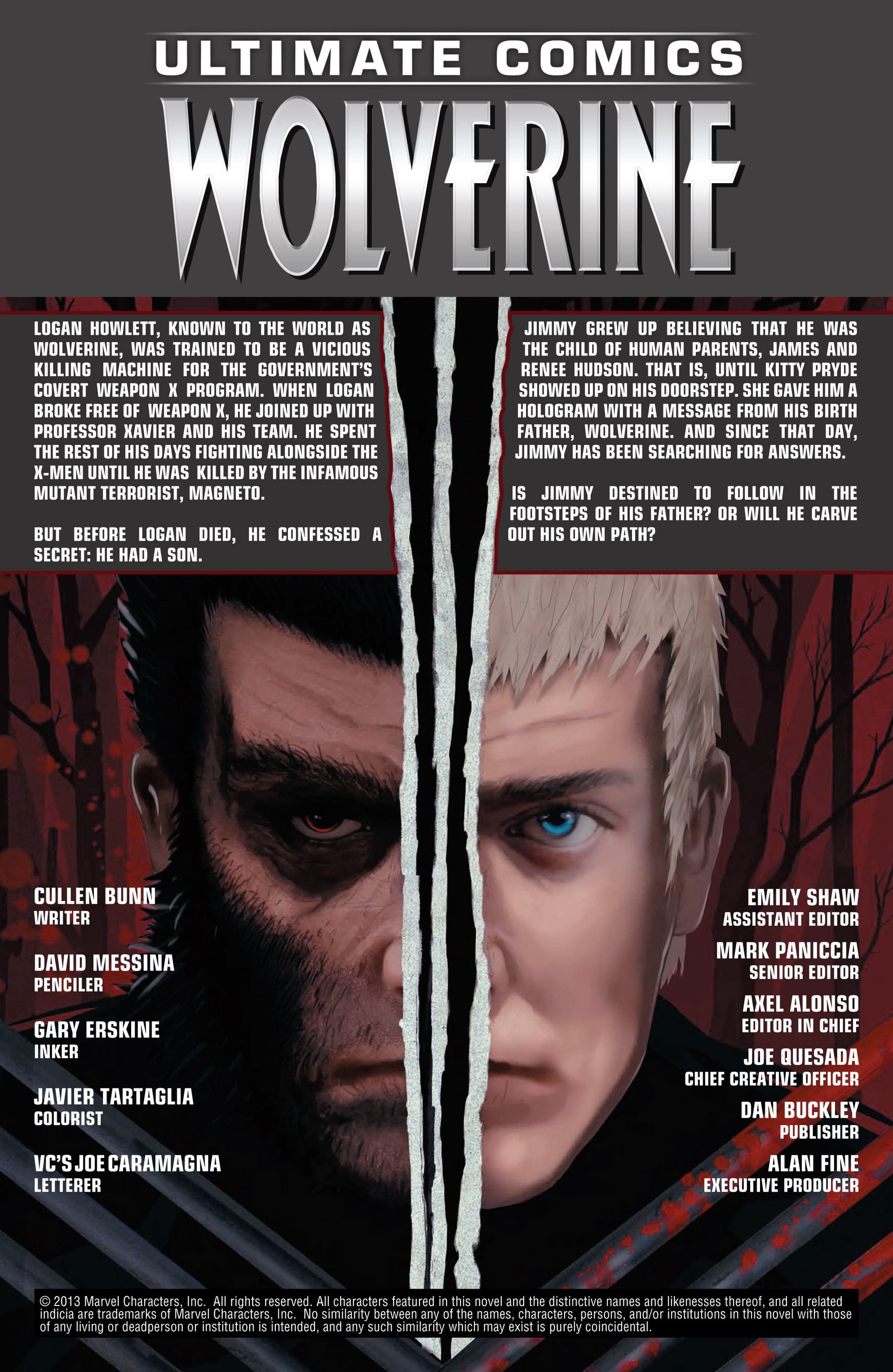 Read online Ultimate Comics Wolverine comic -  Issue #1 - 2