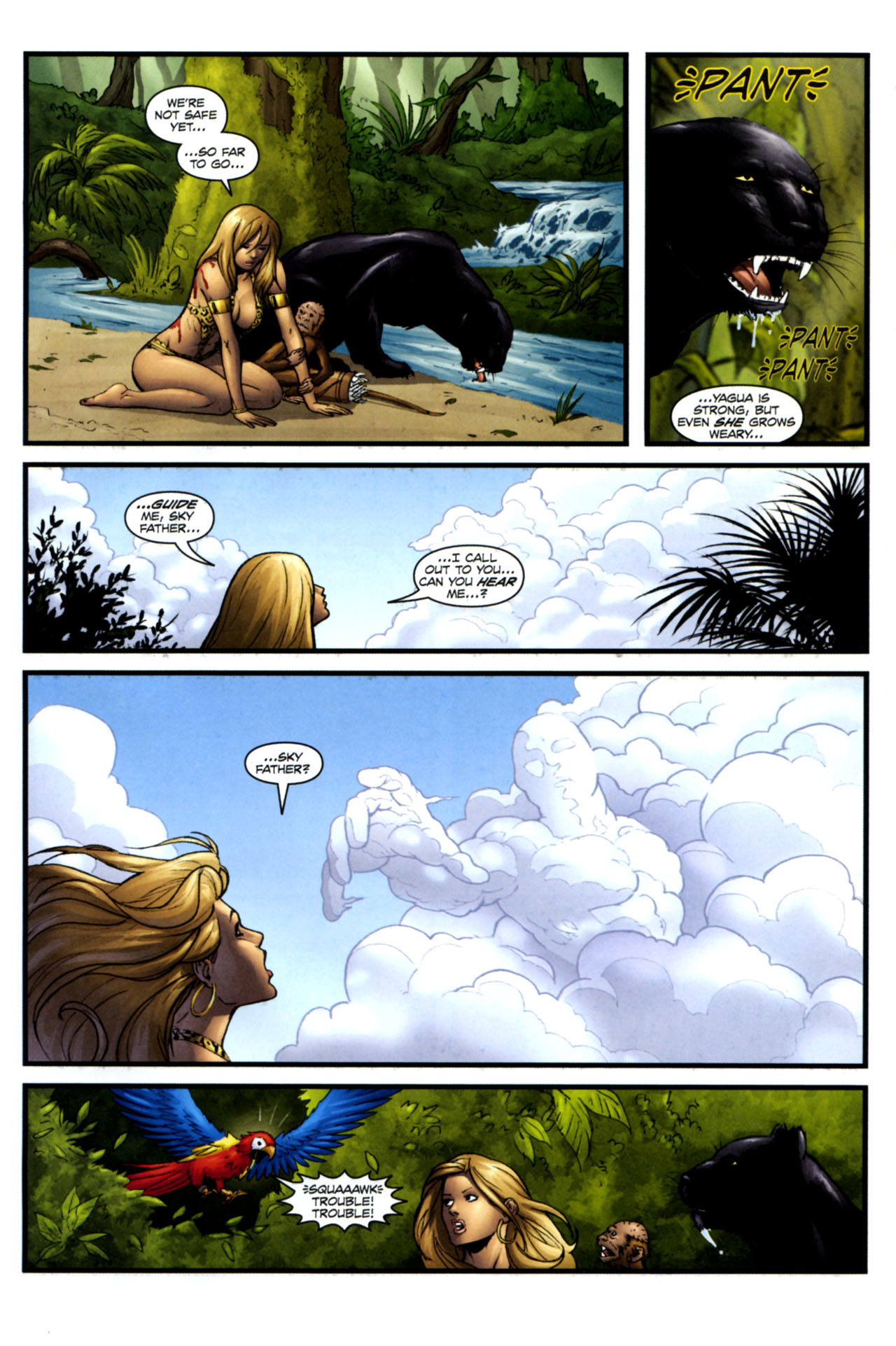 Read online Sheena, Queen of the Jungle comic -  Issue #4 - 10