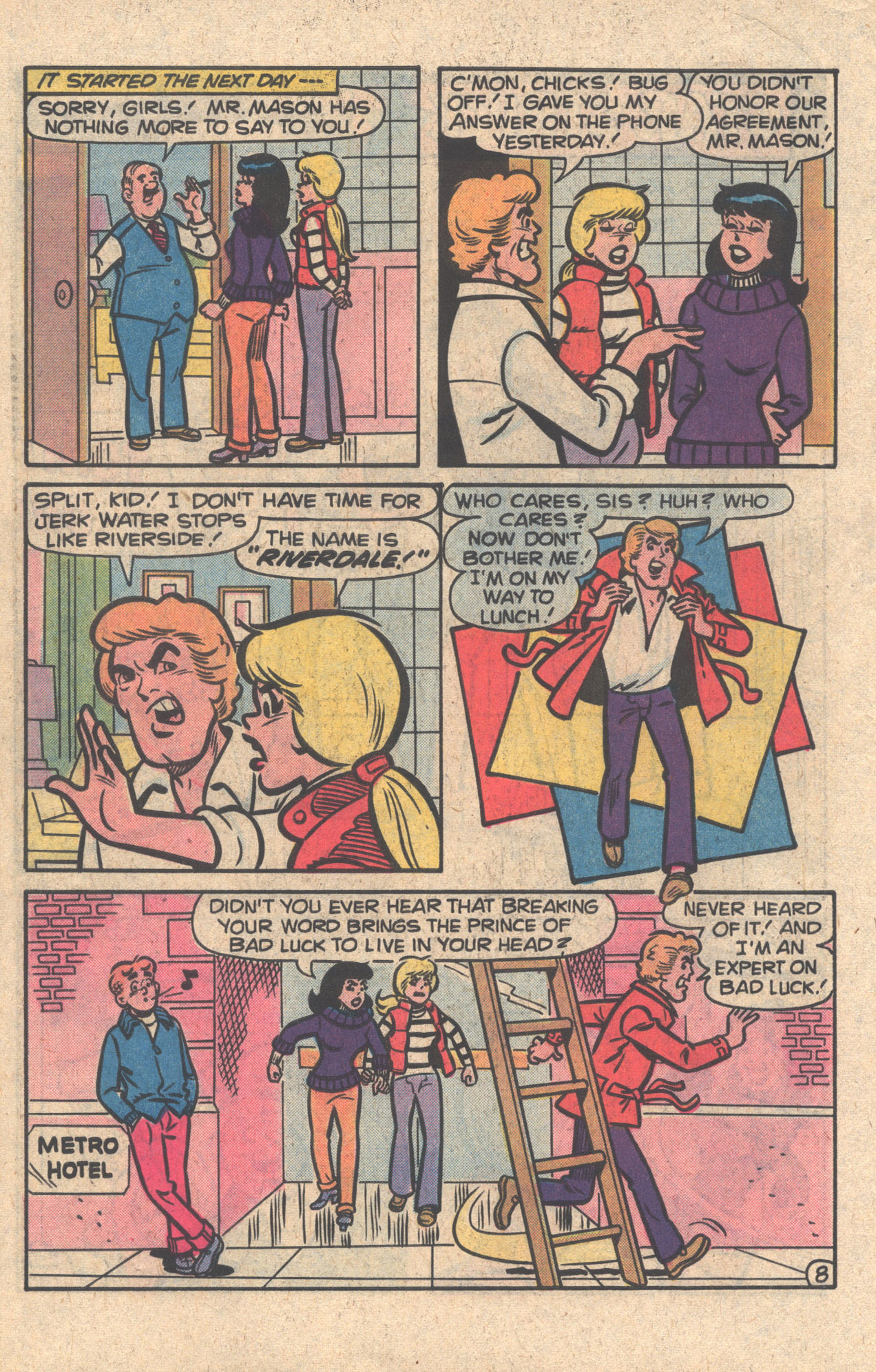 Read online Archie at Riverdale High (1972) comic -  Issue #61 - 30