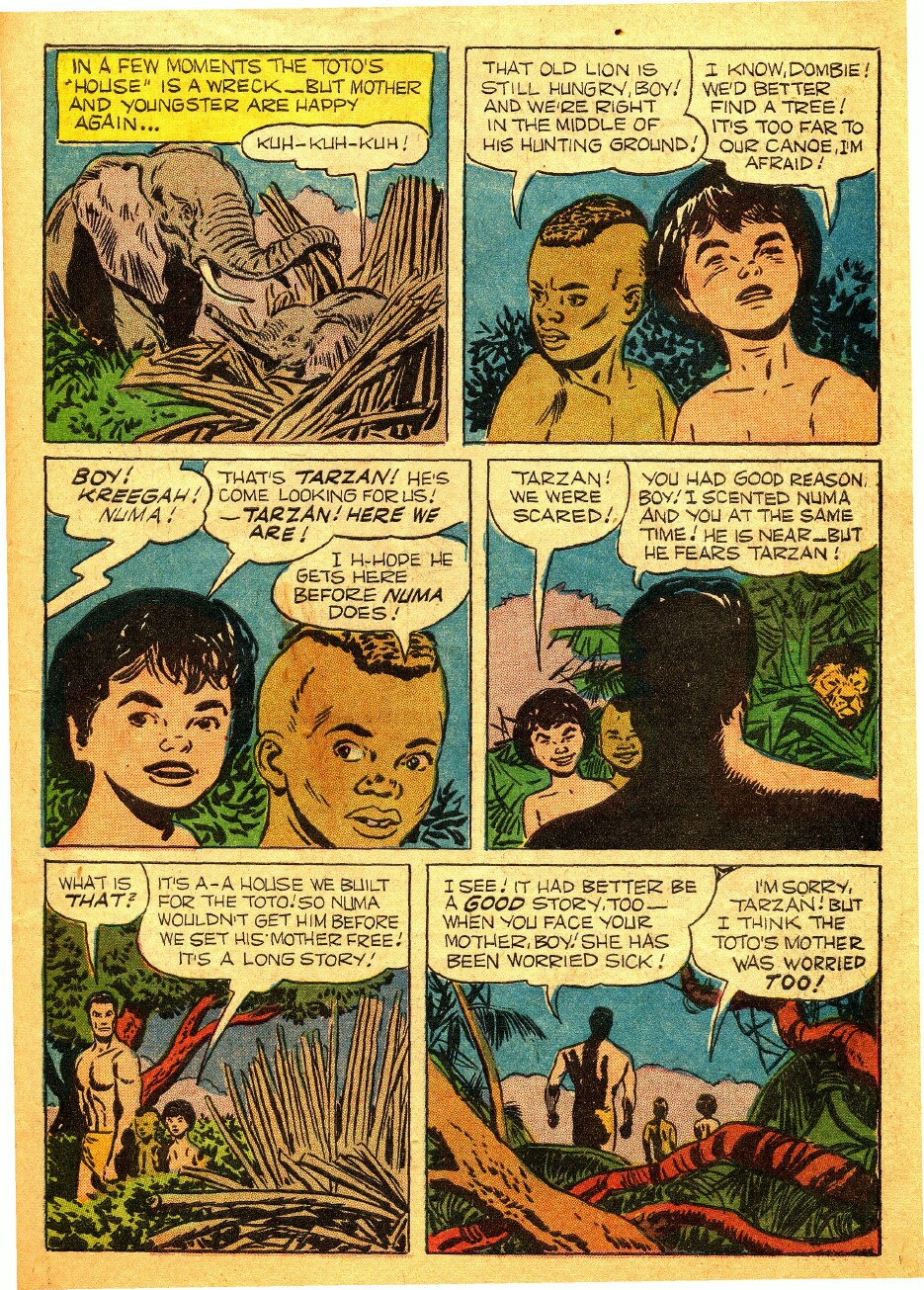 Read online Tarzan (1948) comic -  Issue #108 - 27