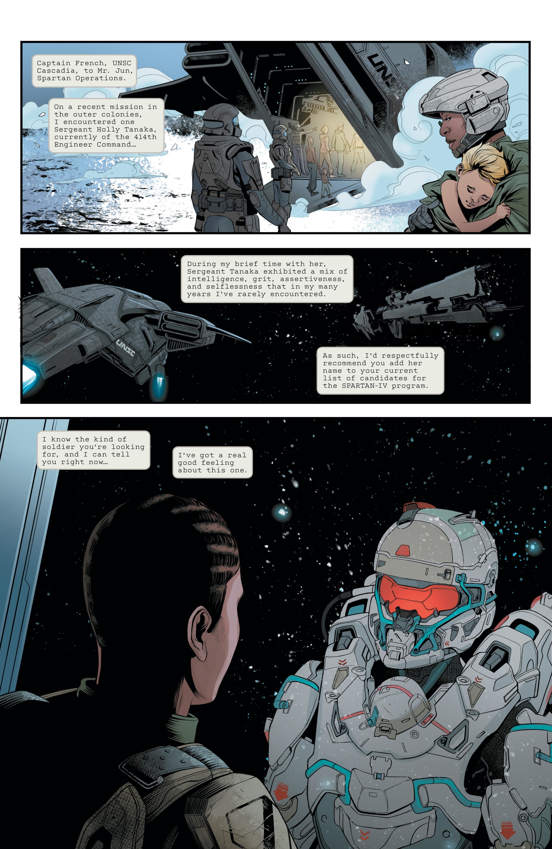 Read online Halo: Initiation and Escalation comic -  Issue # TPB (Part 6) - 6