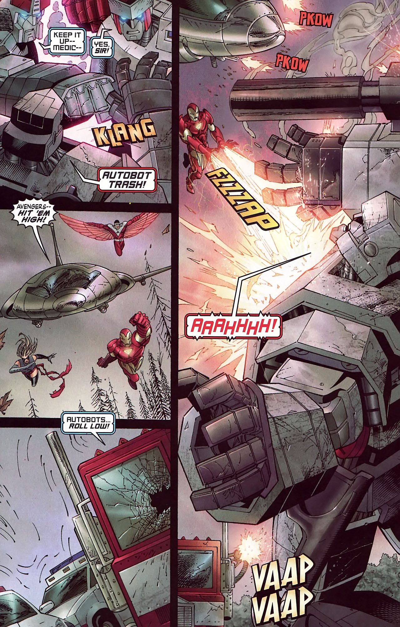 Read online New Avengers/Transformers comic -  Issue #4 - 15