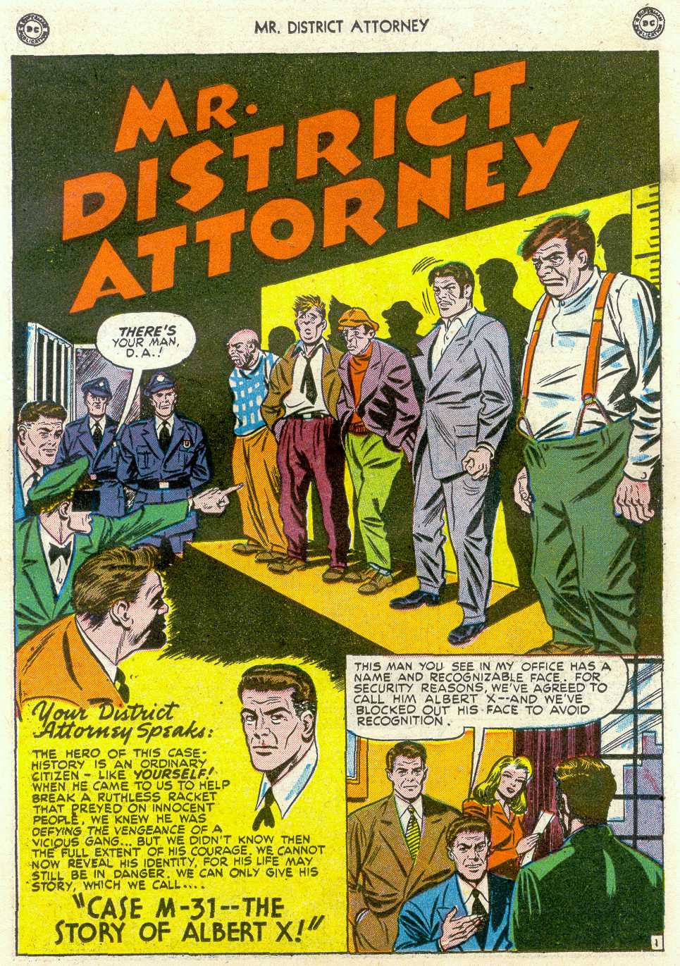 Read online Mr. District Attorney comic -  Issue #6 - 29