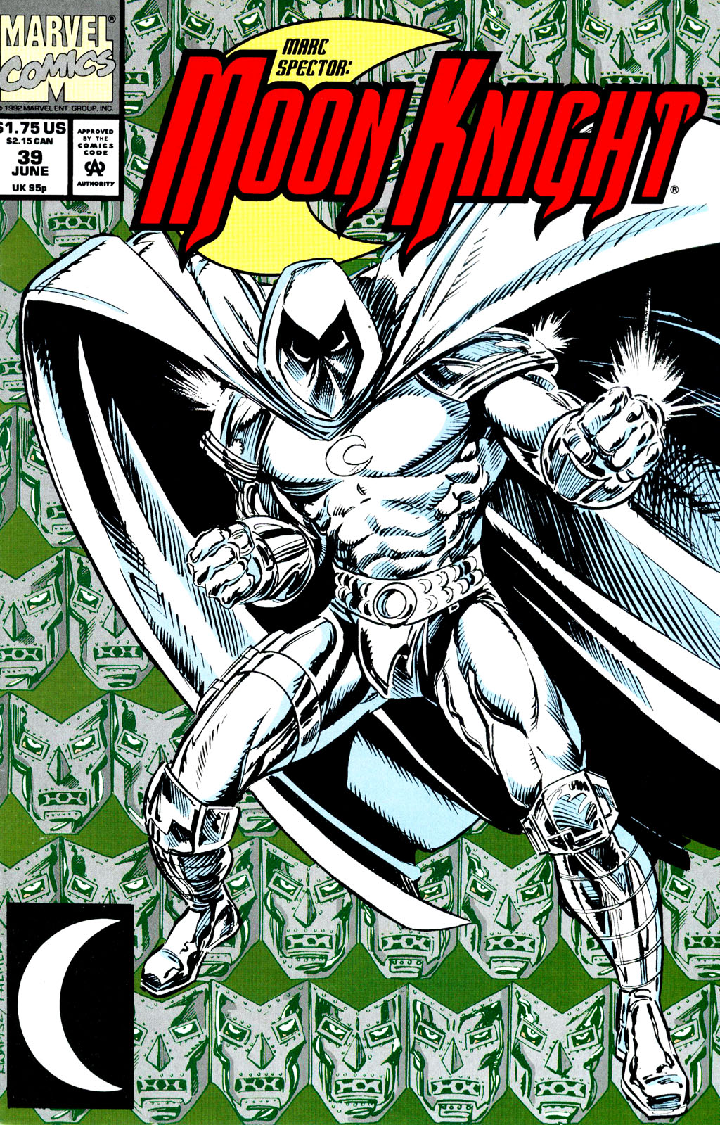 Read online Marc Spector: Moon Knight comic -  Issue #39 - 1