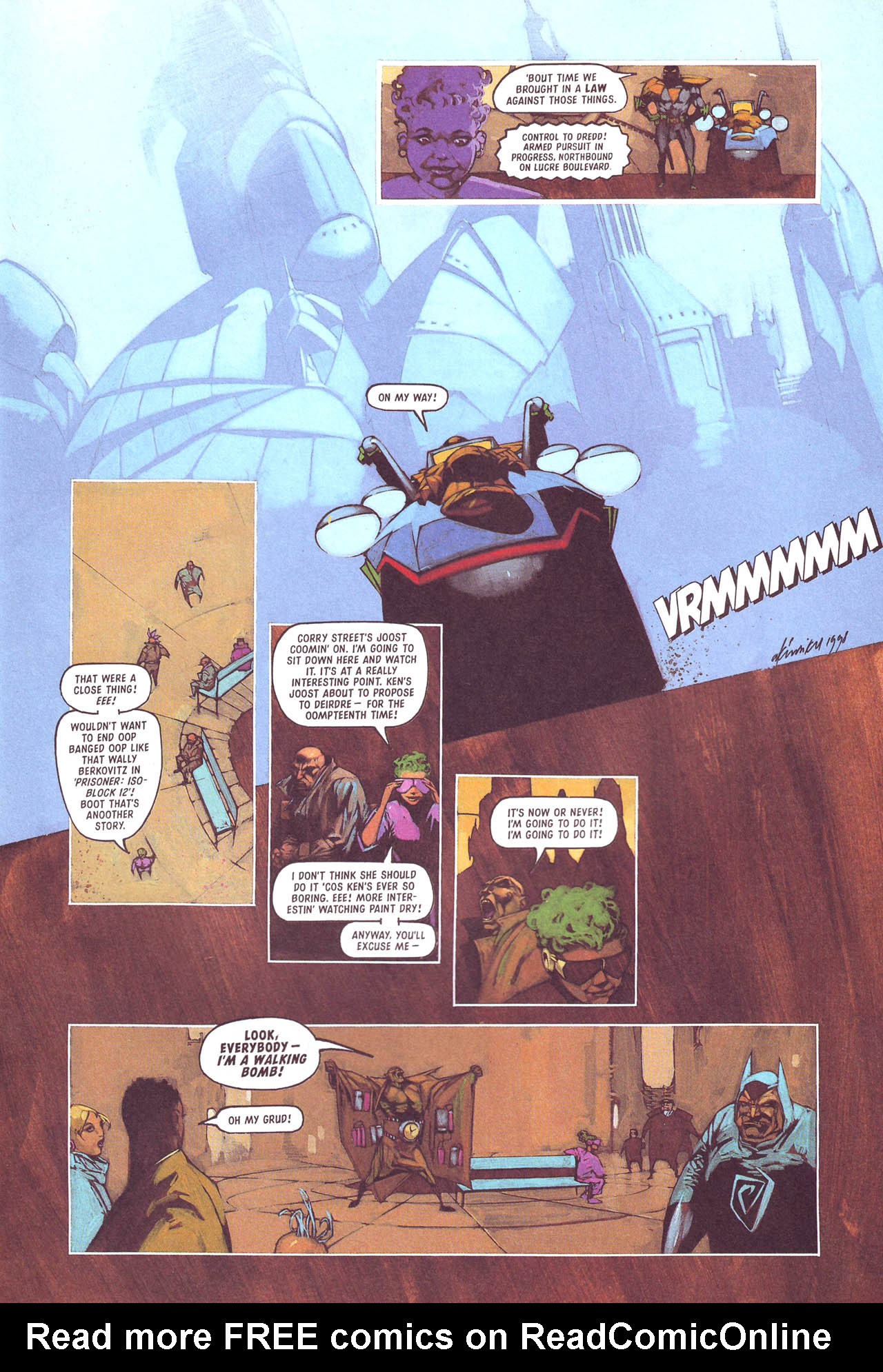 Read online Judge Dredd Megazine (vol. 3) comic -  Issue #44 - 5
