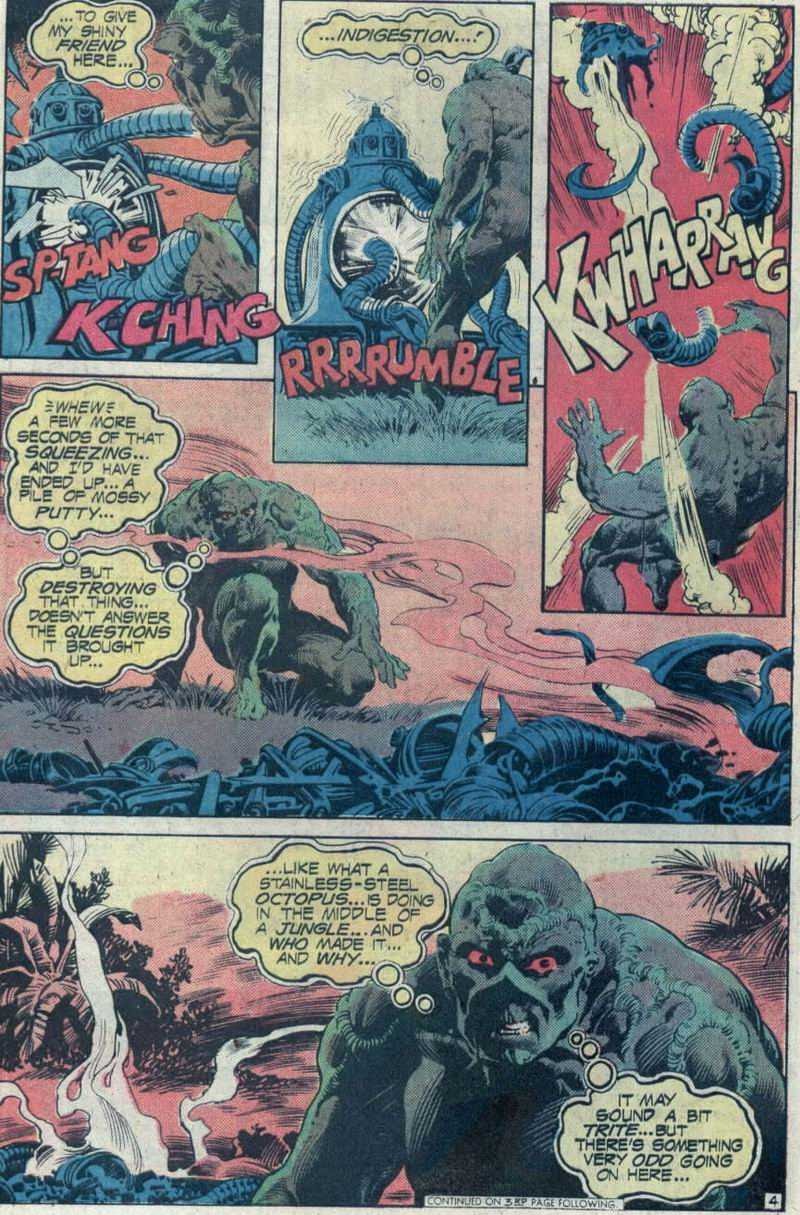 Read online Swamp Thing (1972) comic -  Issue #17 - 5