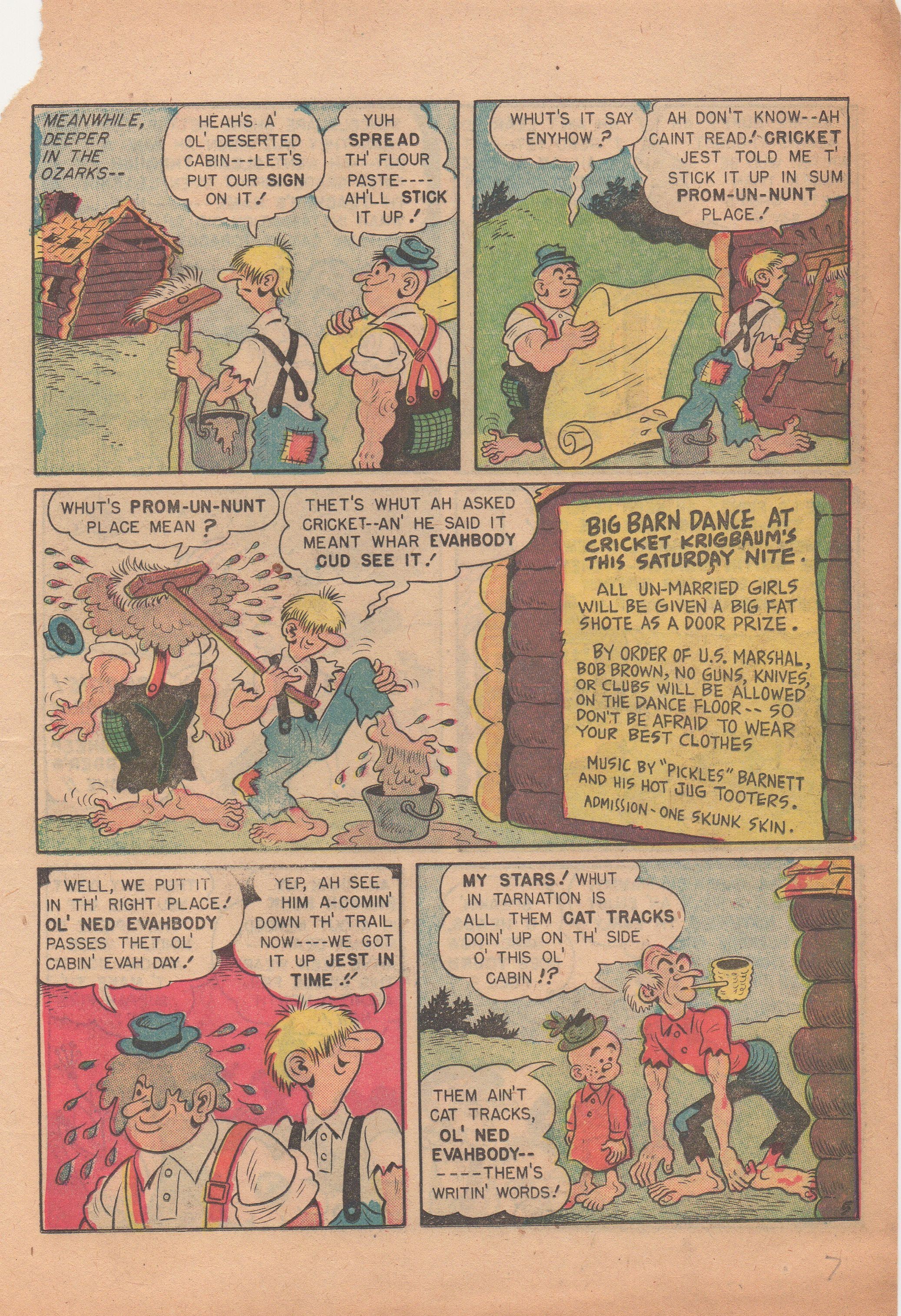 Read online Babe (1948) comic -  Issue #5 - 7