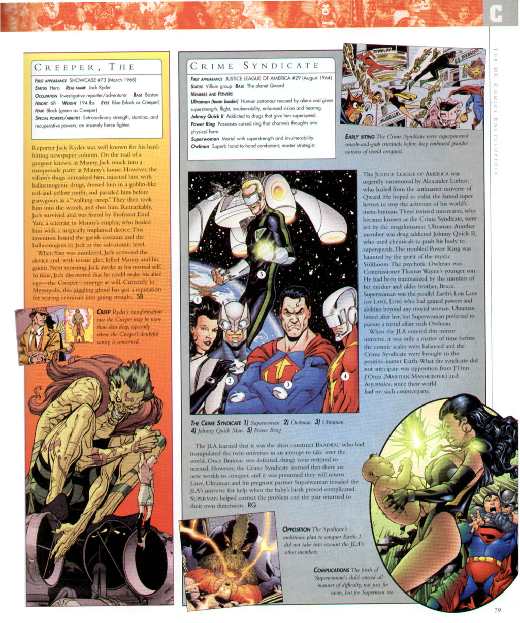 Read online The DC Comics Encyclopedia comic -  Issue # TPB 1 - 80
