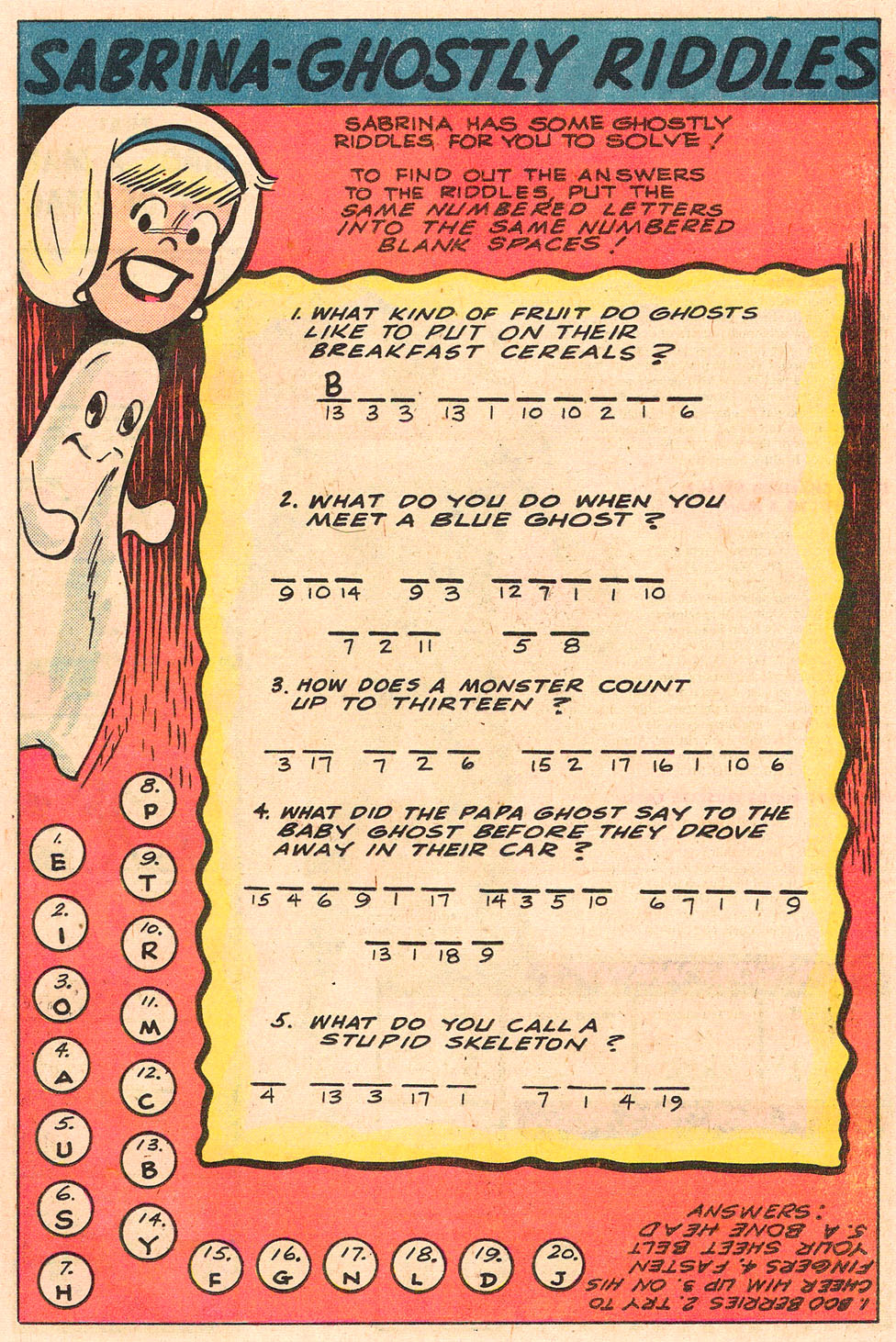 Read online Sabrina The Teenage Witch (1971) comic -  Issue #65 - 11