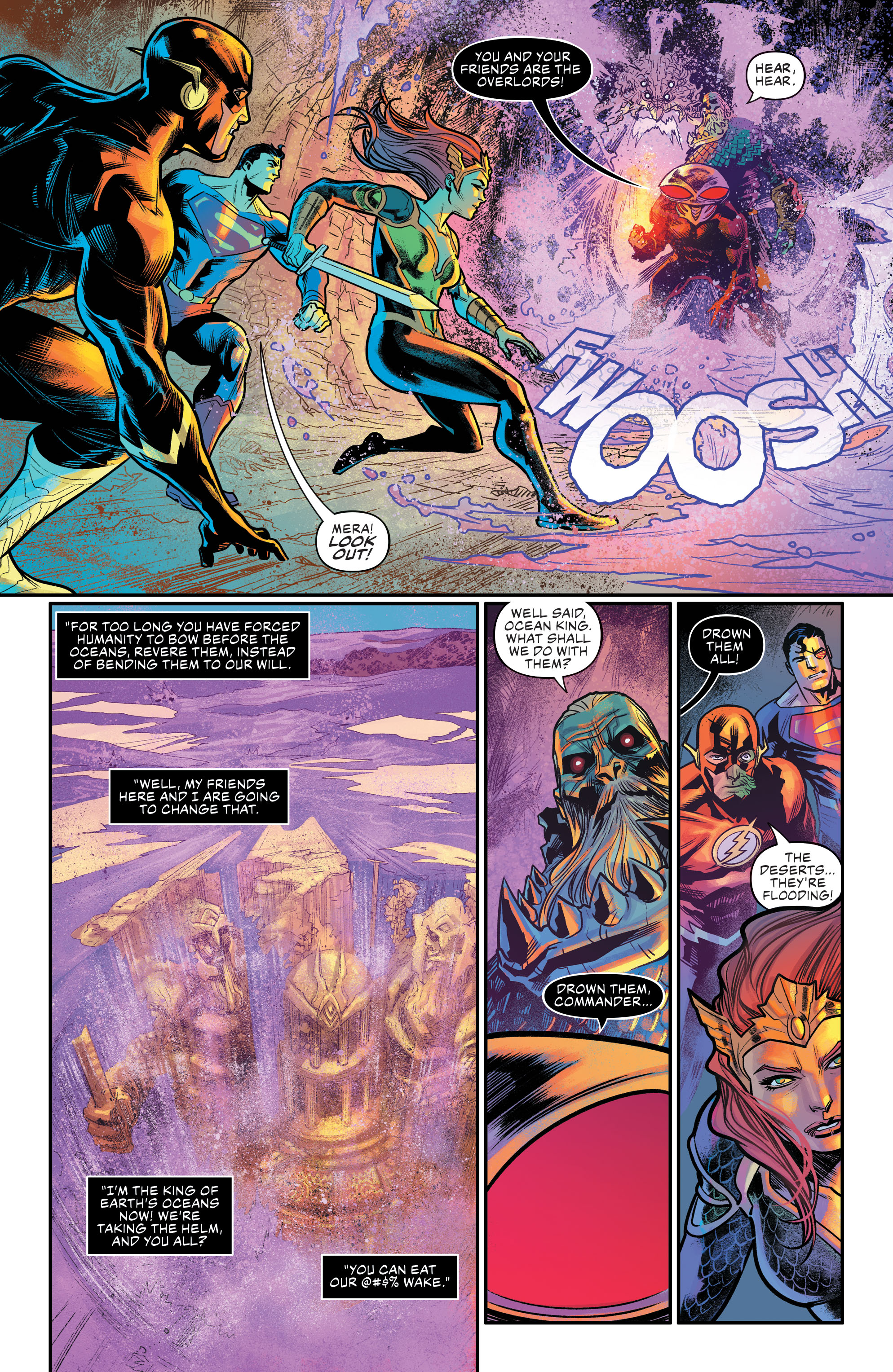 Read online Justice League/Aquaman: Drowned Earth comic -  Issue # TPB (Part 2) - 16