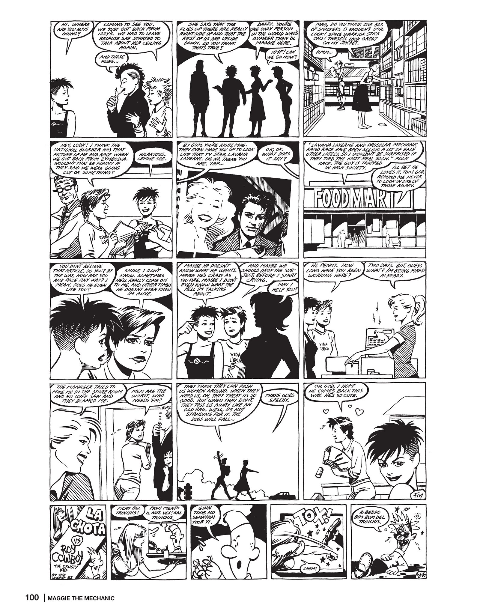 Read online Maggie the Mechanic: The Love & Rockets Library - Locas comic -  Issue # TPB (Part 2) - 1