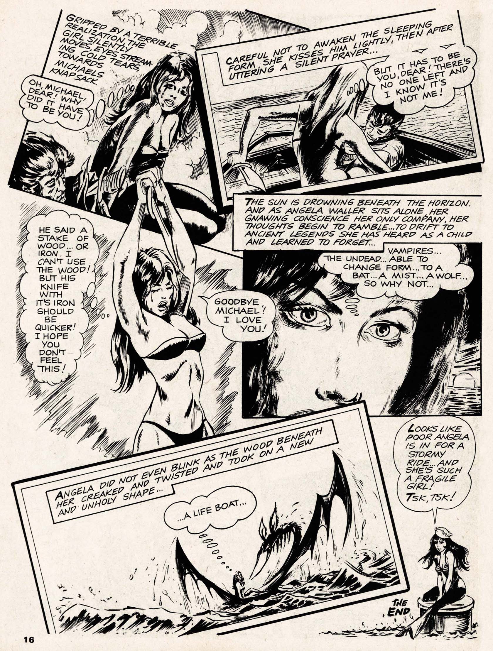 Read online Vampirella (1969) comic -  Issue #1 - 16