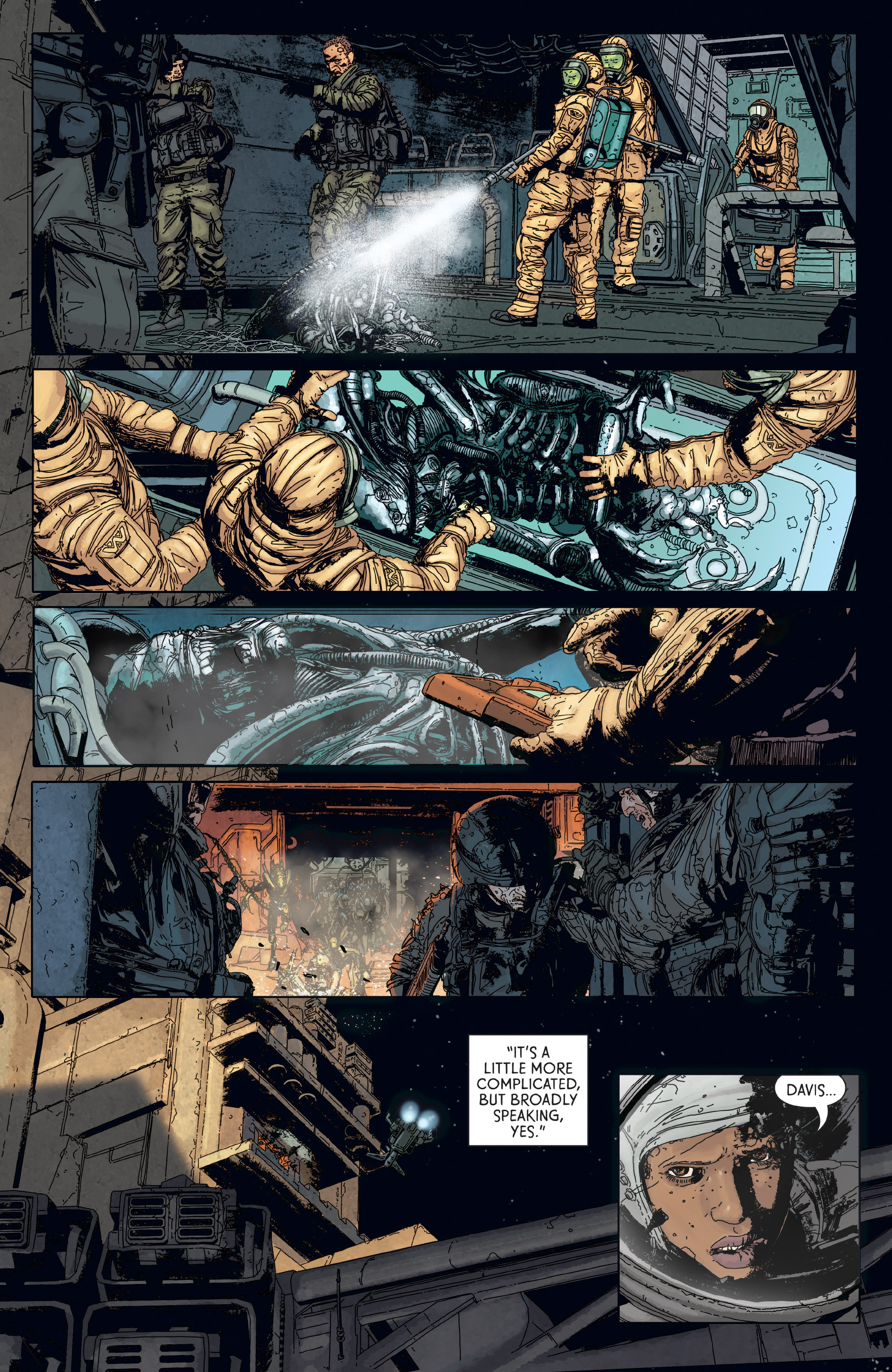 Read online Aliens: Defiance comic -  Issue #6 - 17