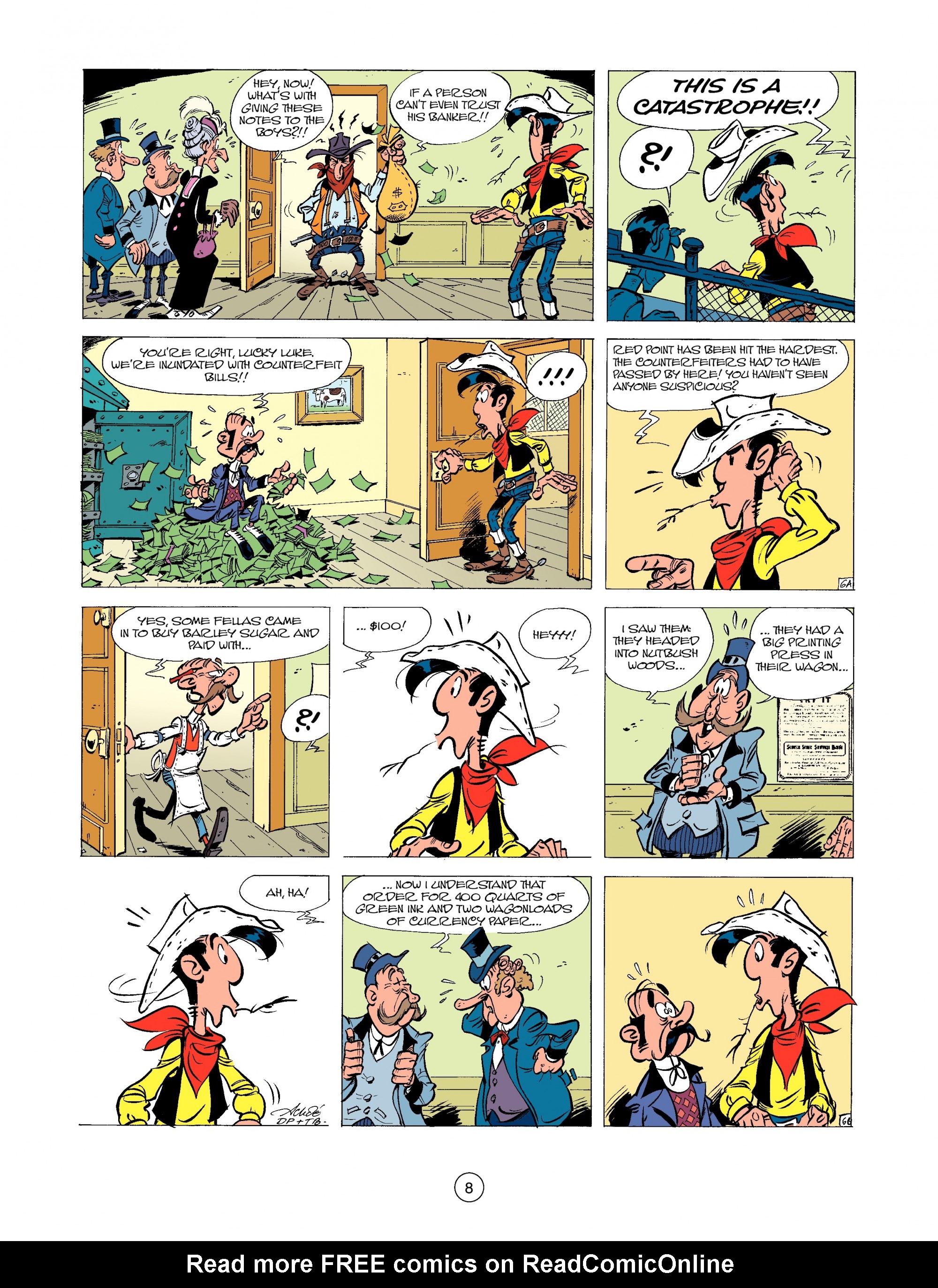 Read online A Lucky Luke Adventure comic -  Issue #31 - 8