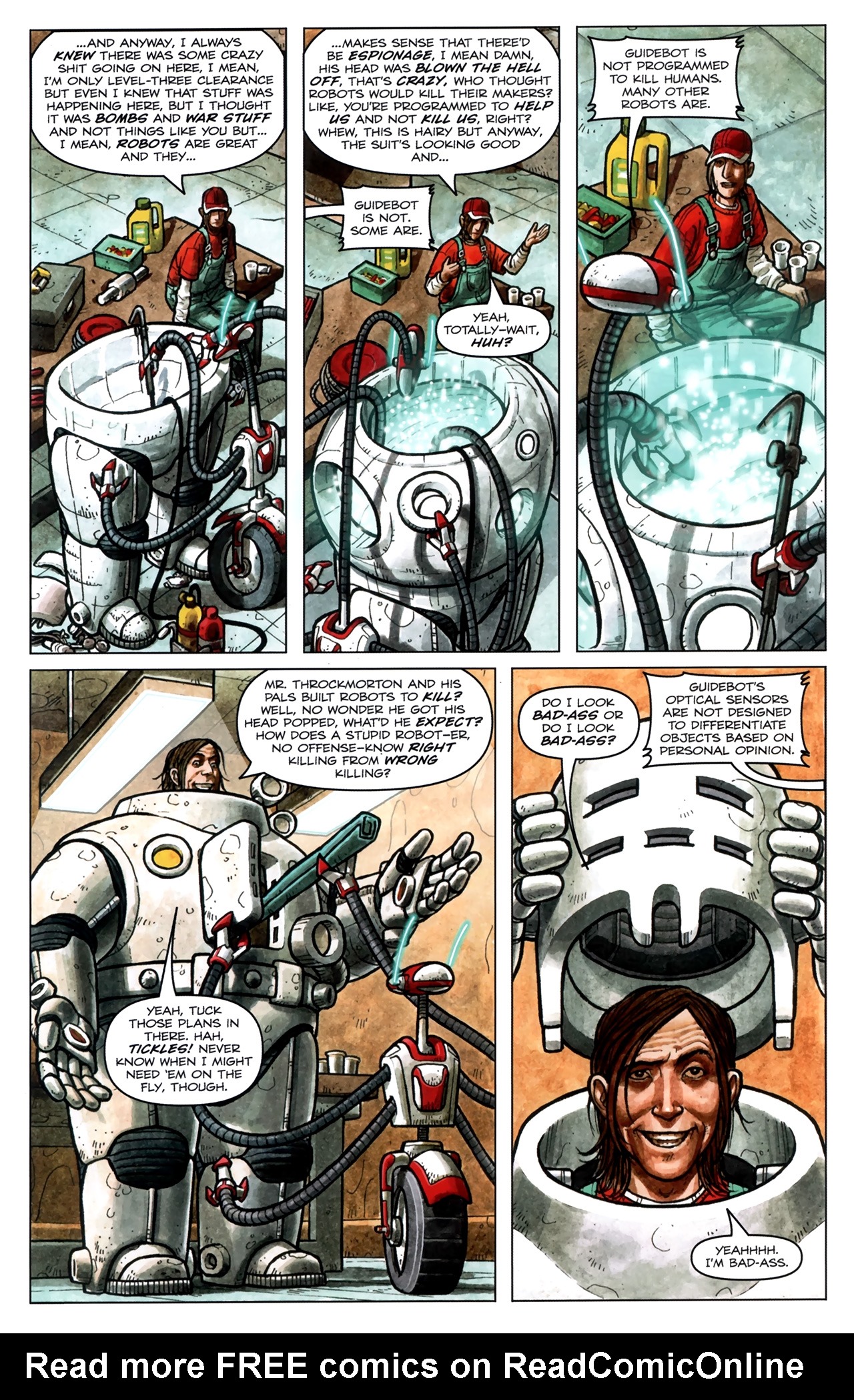 Read online Zombies vs. Robots Aventure comic -  Issue #2 - 10