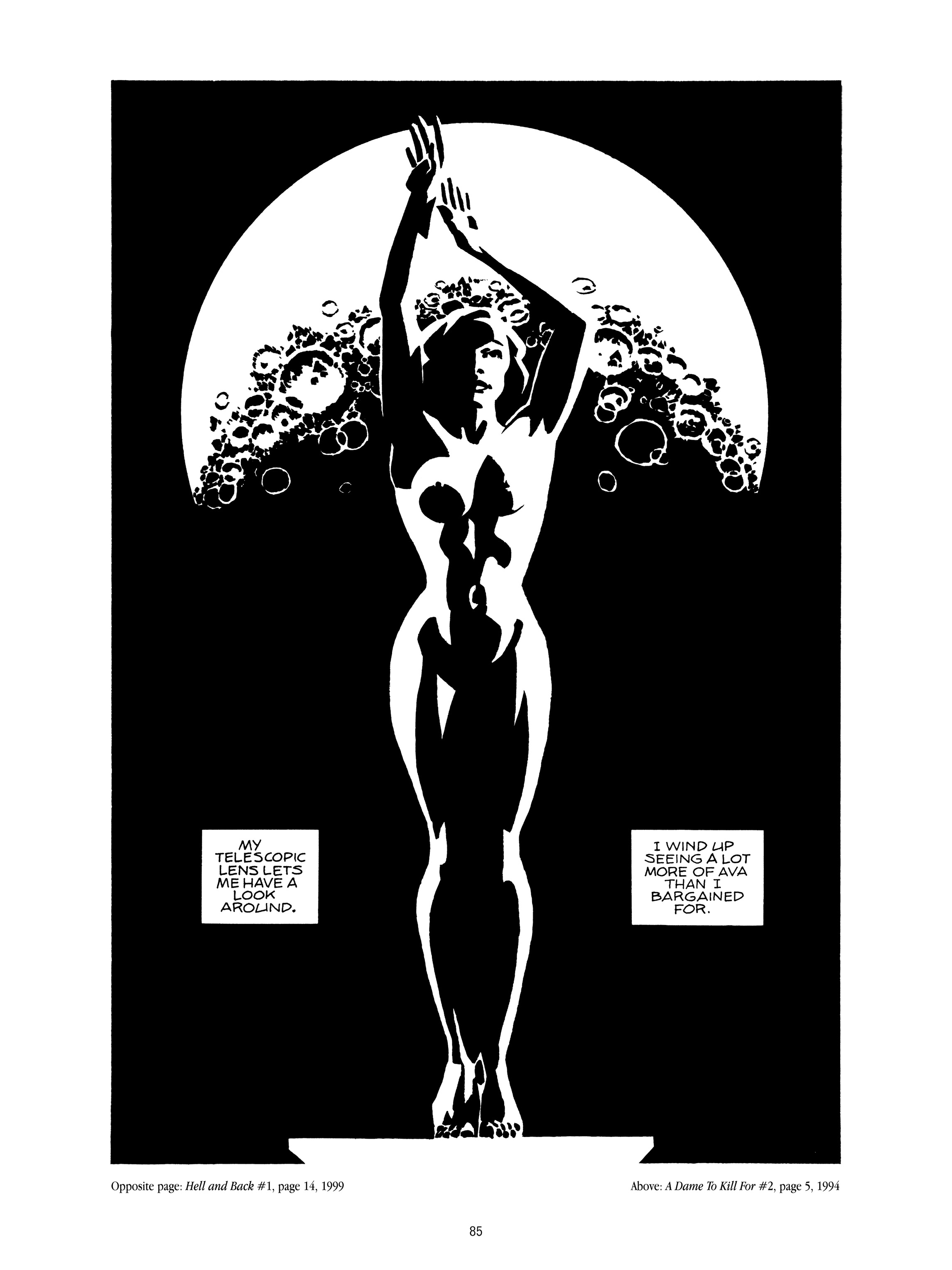 Read online Frank Miller: The Art of Sin City comic -  Issue # TPB - 92