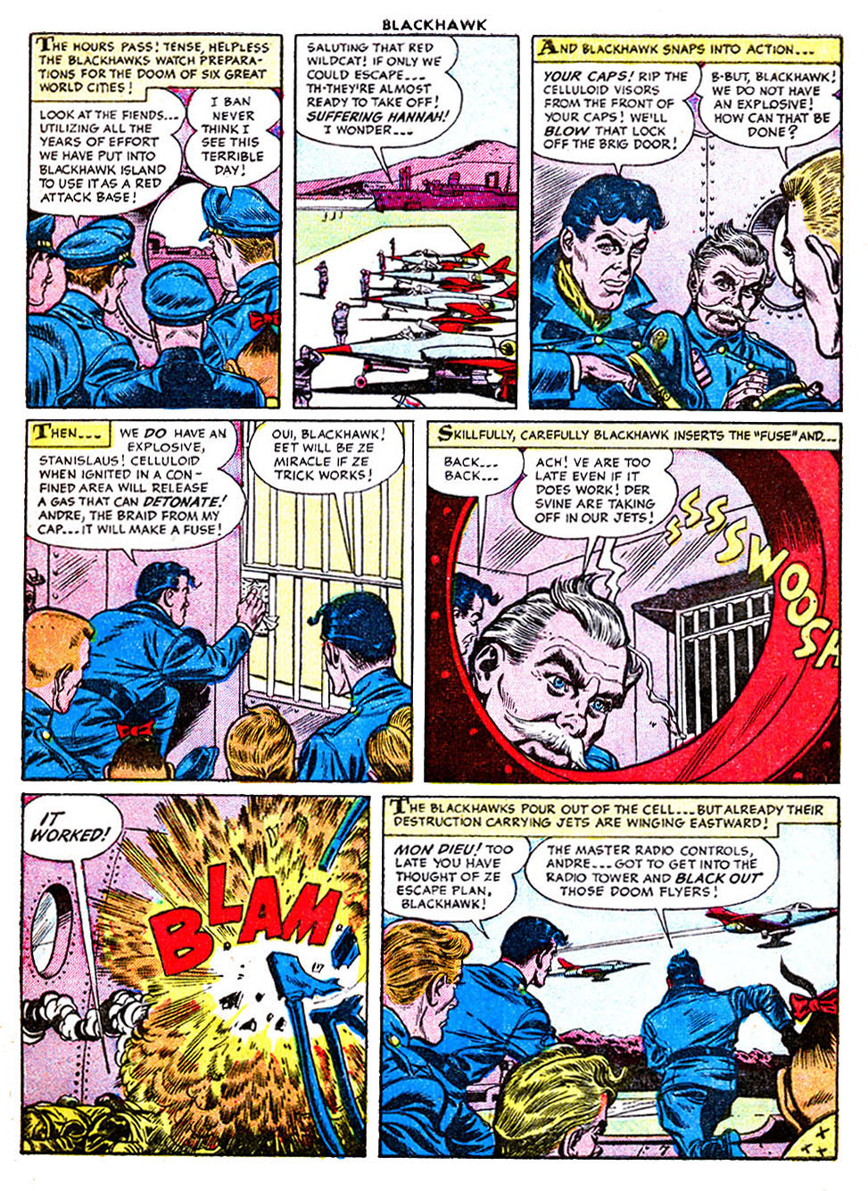 Read online Blackhawk (1957) comic -  Issue #87 - 9