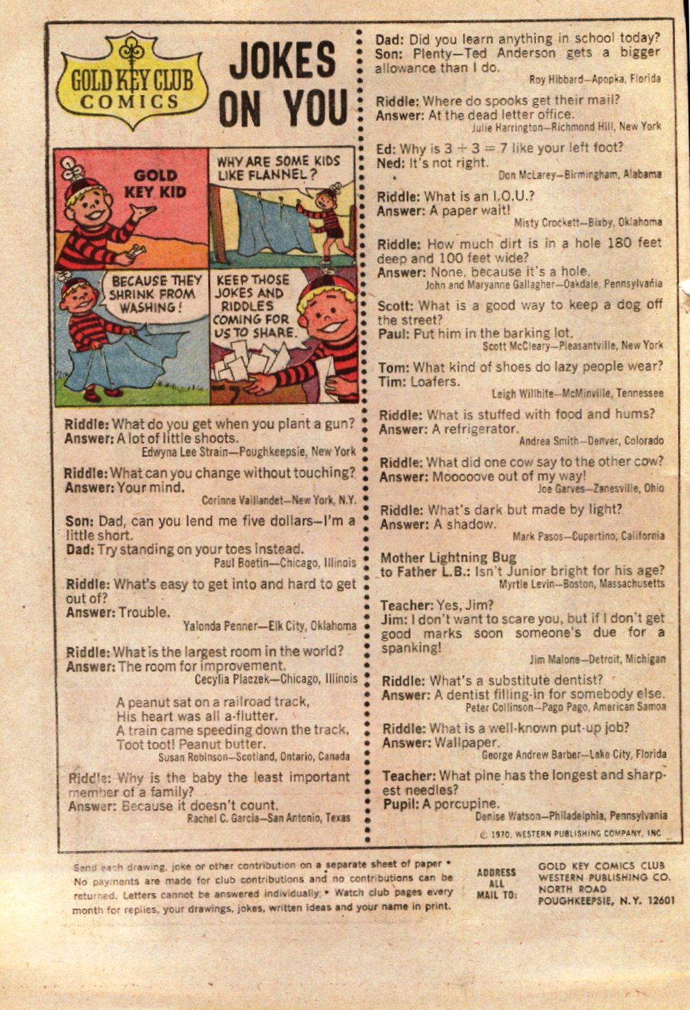Read online Ripley's Believe it or Not! (1965) comic -  Issue #20 - 20