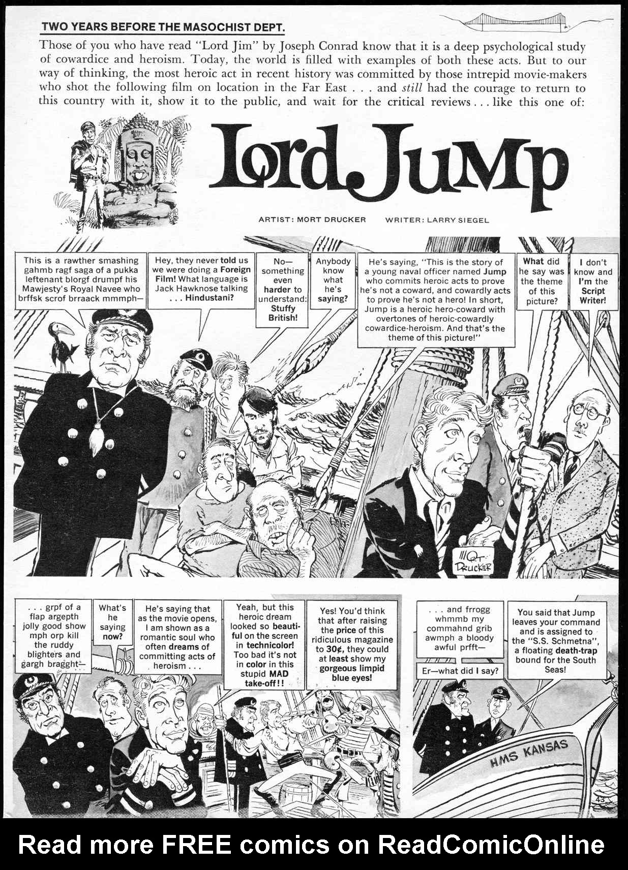 Read online MAD comic -  Issue #98 - 45
