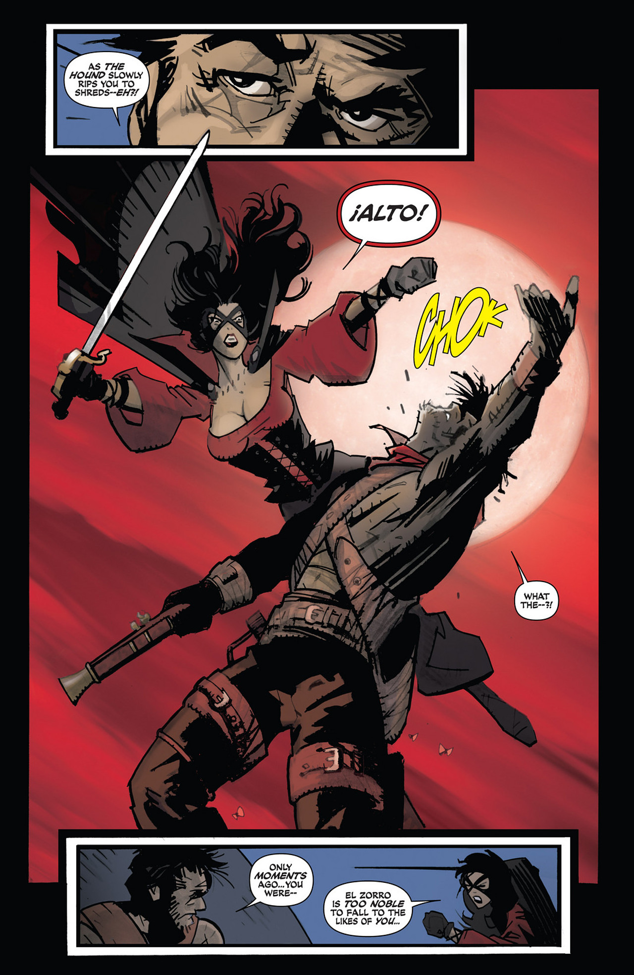 Read online Zorro Rides Again comic -  Issue #12 - 6