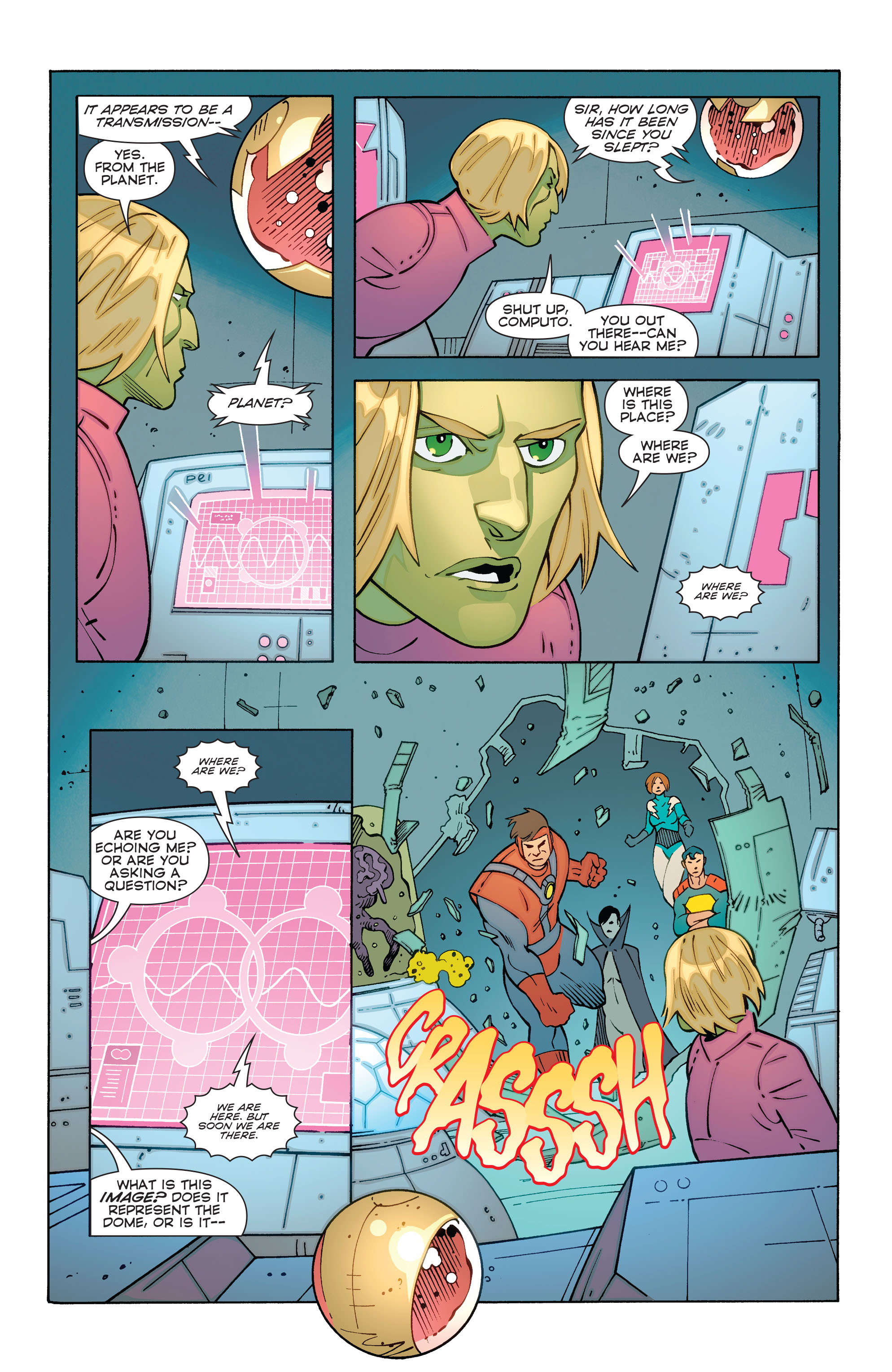 Read online Convergence Superboy and the Legion of Super-Heroes comic -  Issue #1 - 9