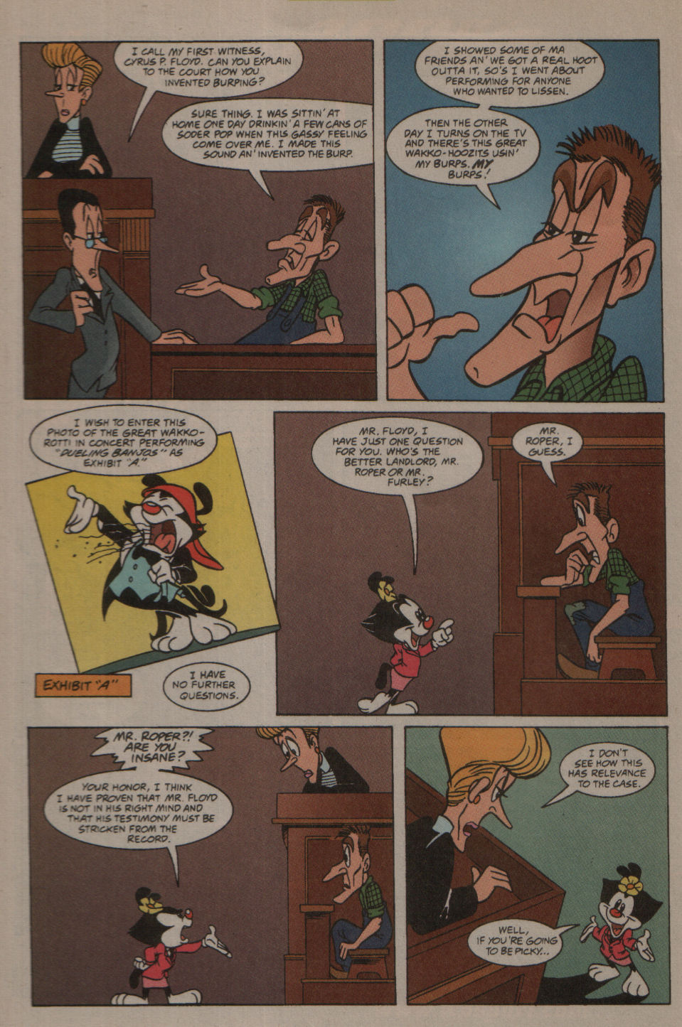 Read online Animaniacs comic -  Issue #34 - 17