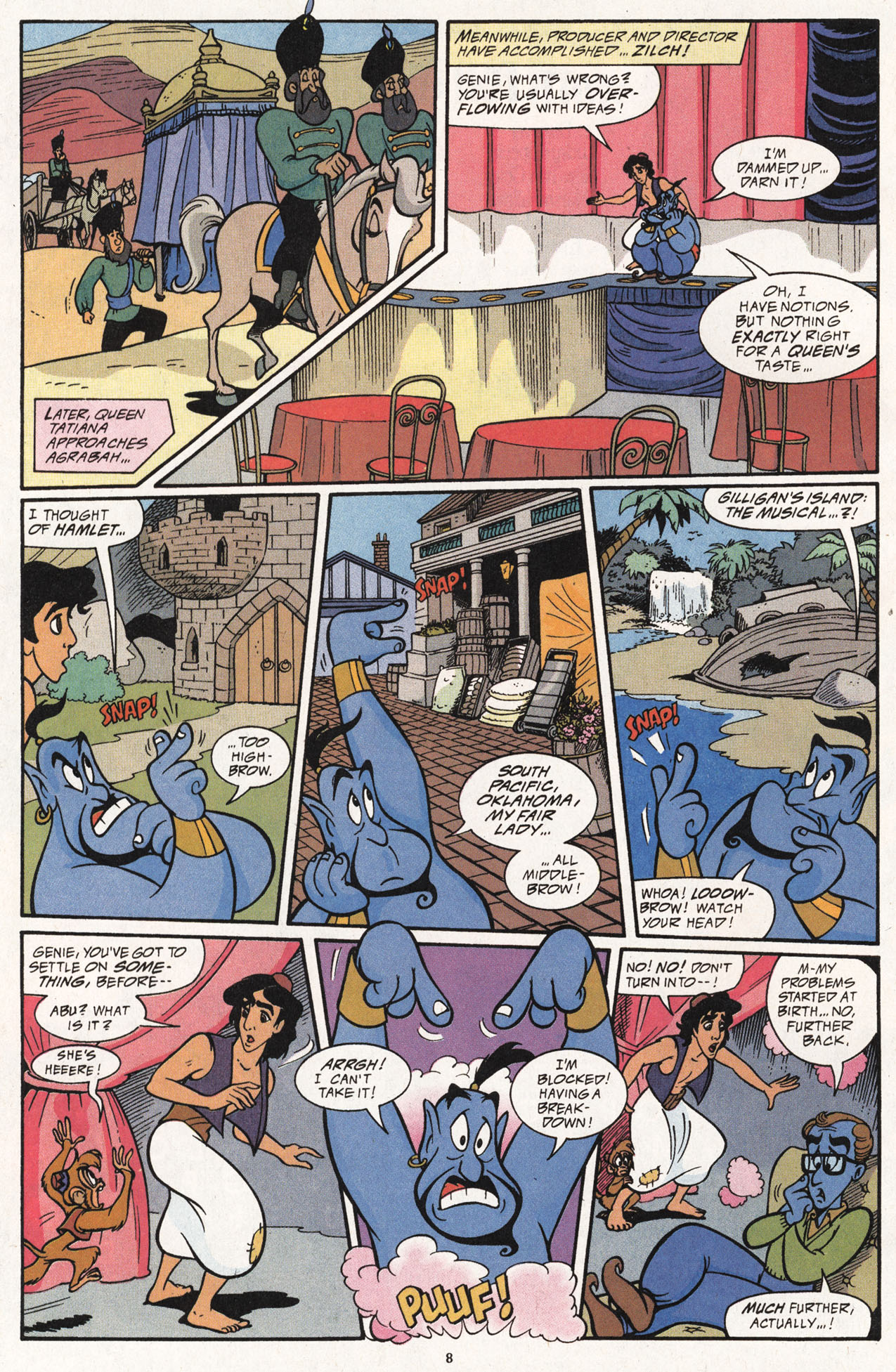 Read online Disney's Aladdin comic -  Issue #5 - 10