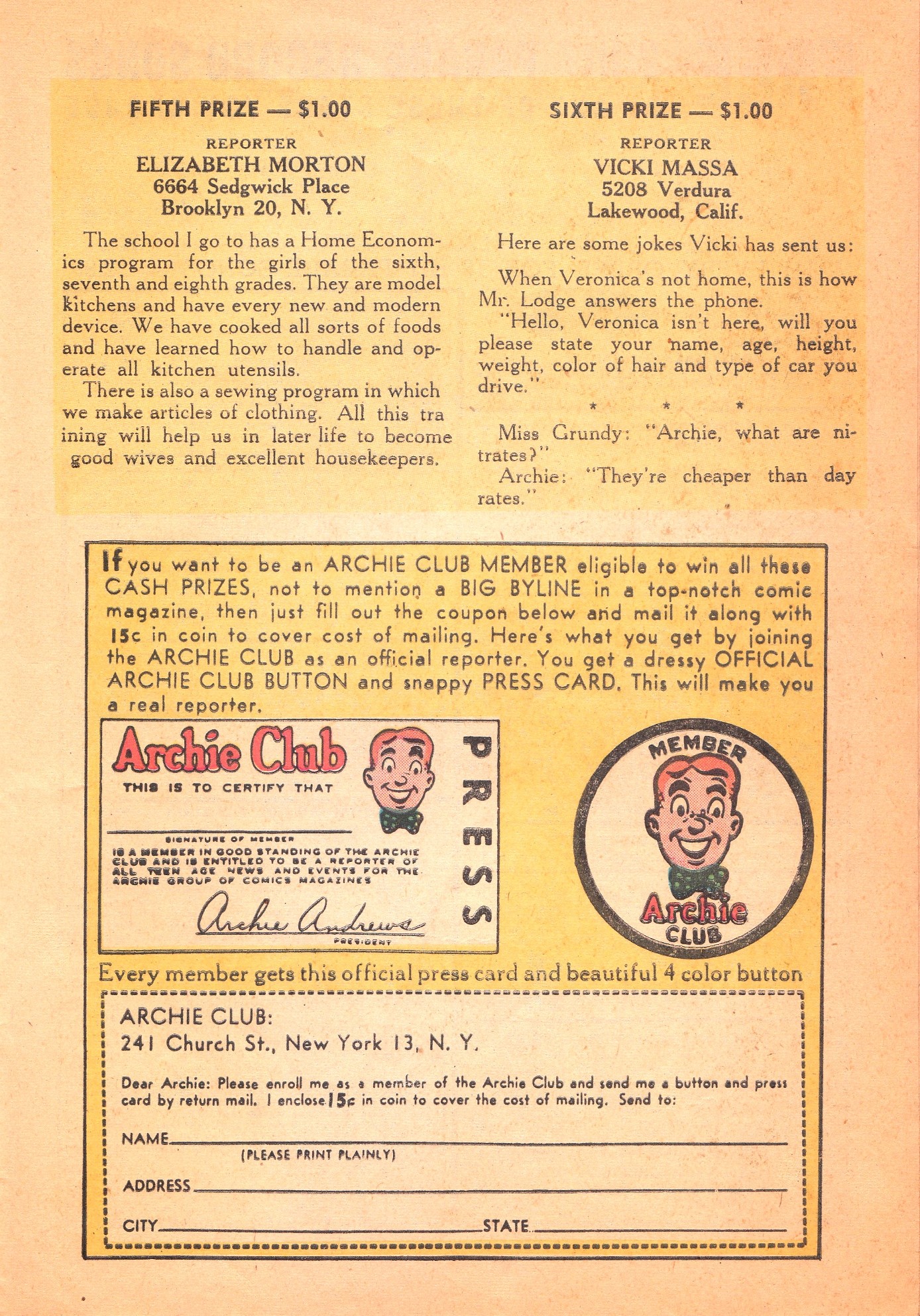 Read online Pep Comics comic -  Issue #129 - 27