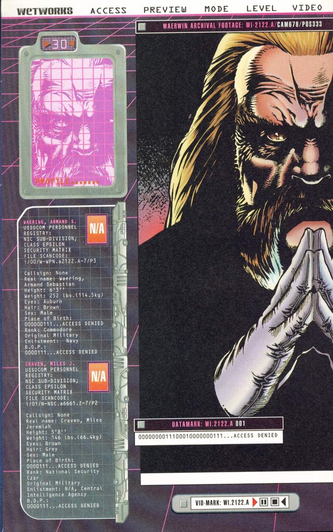Read online Wetworks Sourcebook comic -  Issue # Full - 32