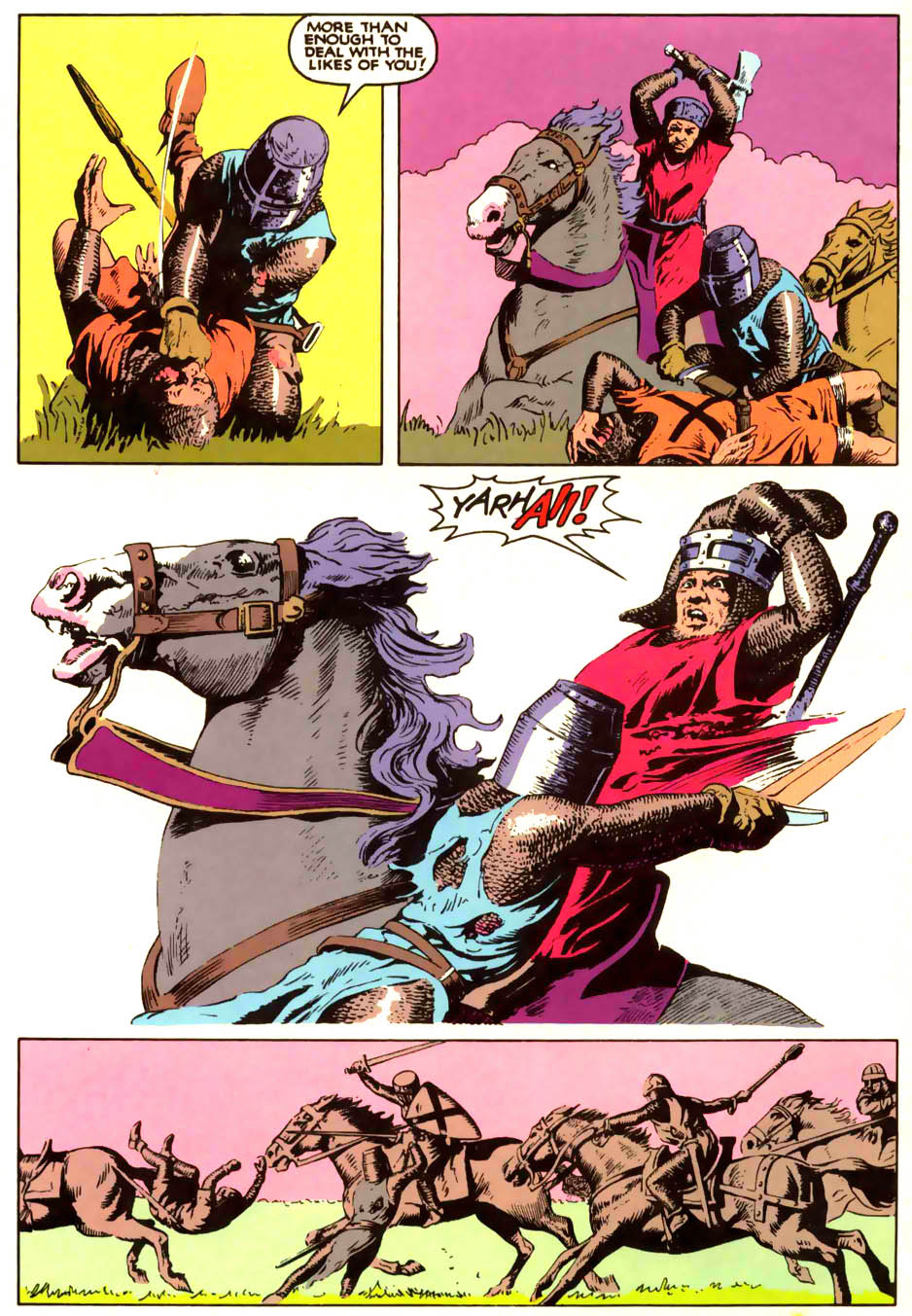 Read online The Black Dragon comic -  Issue #1 - 6