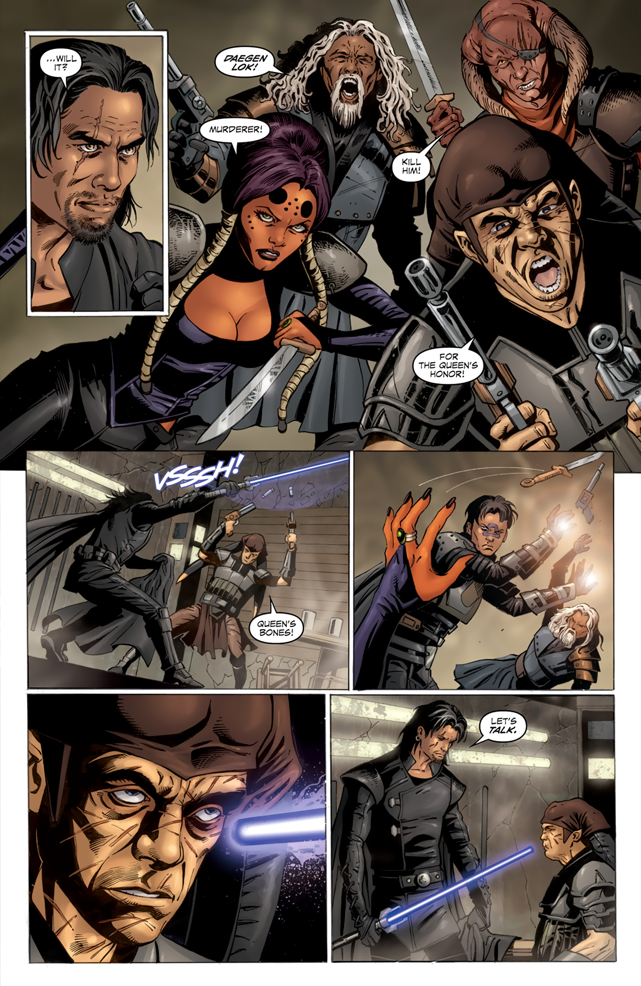 Read online Star Wars: Dawn of the Jedi - Prisoner of Bogan comic -  Issue #4 - 5