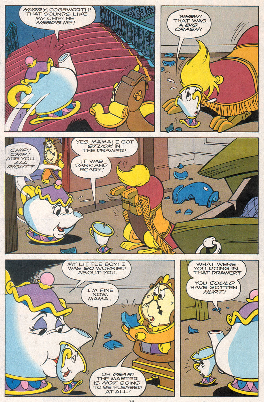 Read online Disney's Beauty and the Beast comic -  Issue #6 - 28